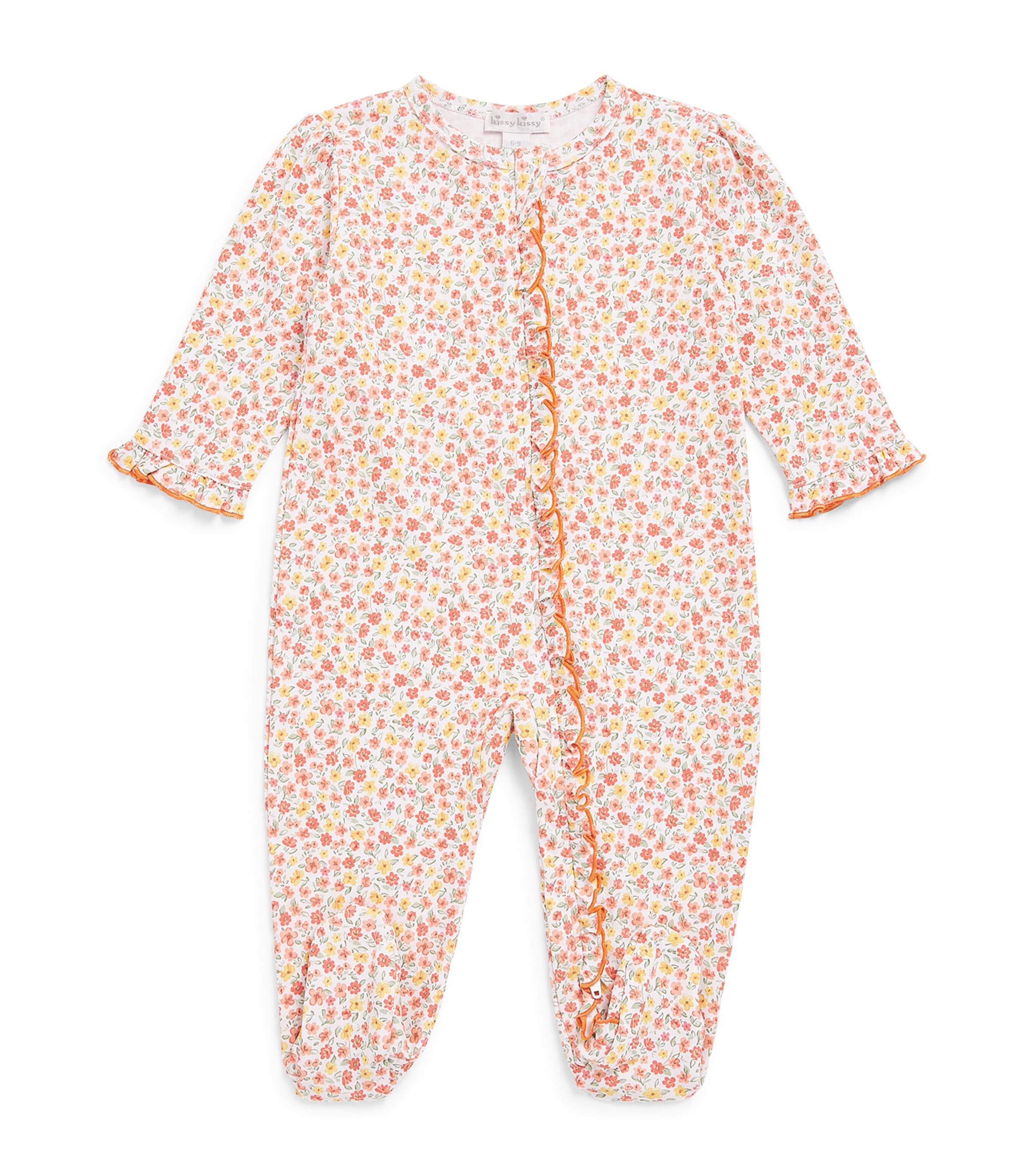 Kissy Kissy Pima Cotton Floral All-In-One (0-9 Months) Multi