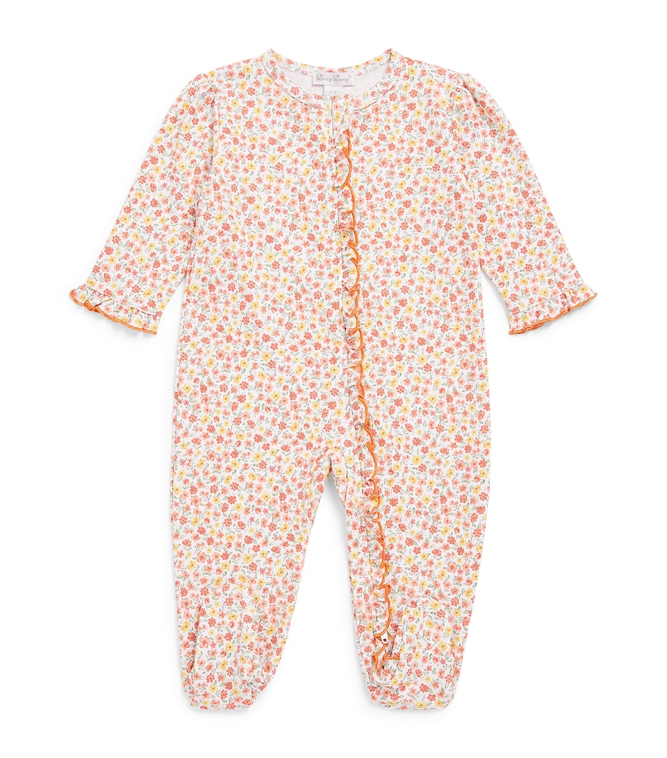 Kissy Kissy Pima Cotton Floral All-In-One (0-9 Months) Multi