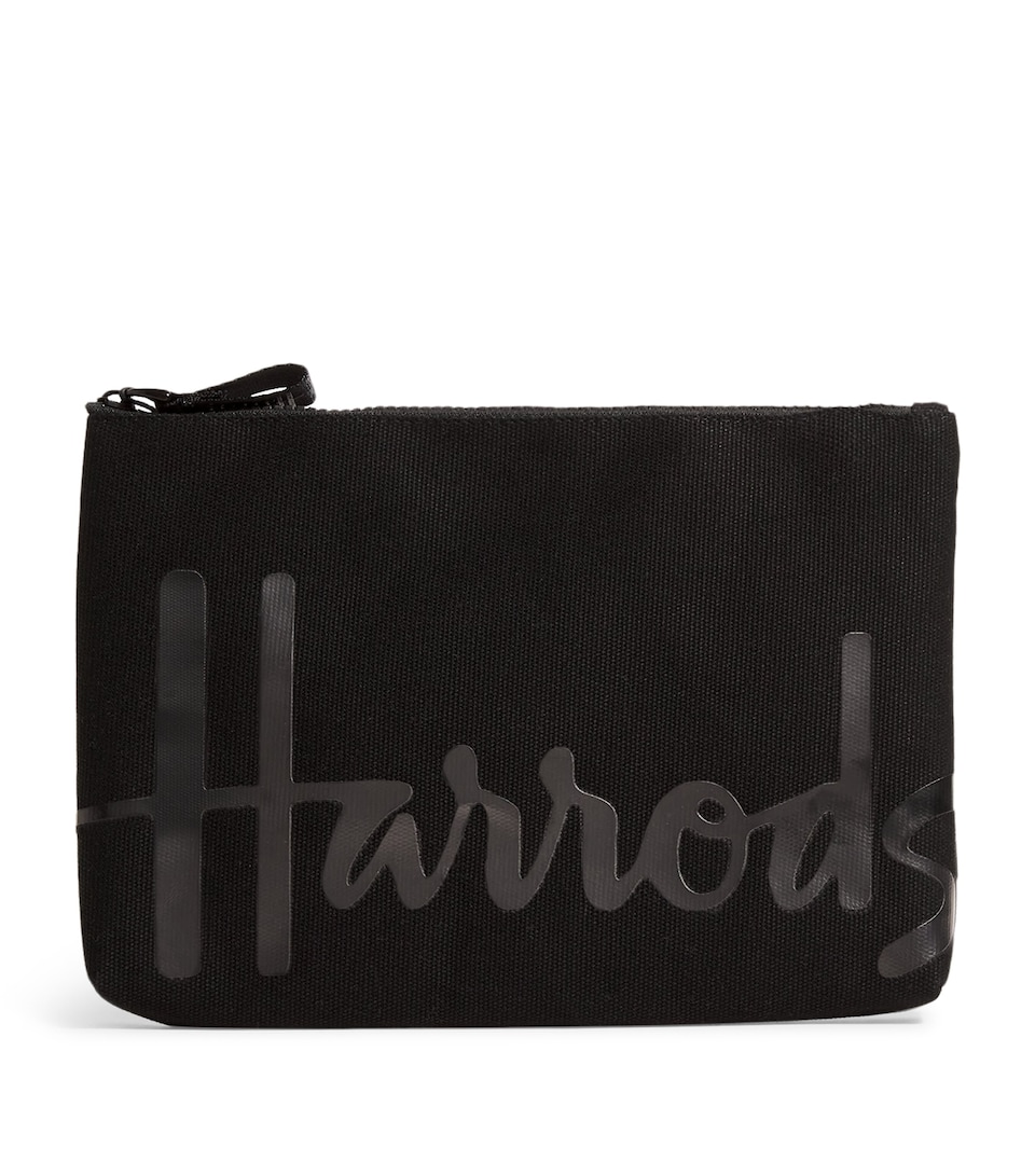Medium Cotton Logo Pouch