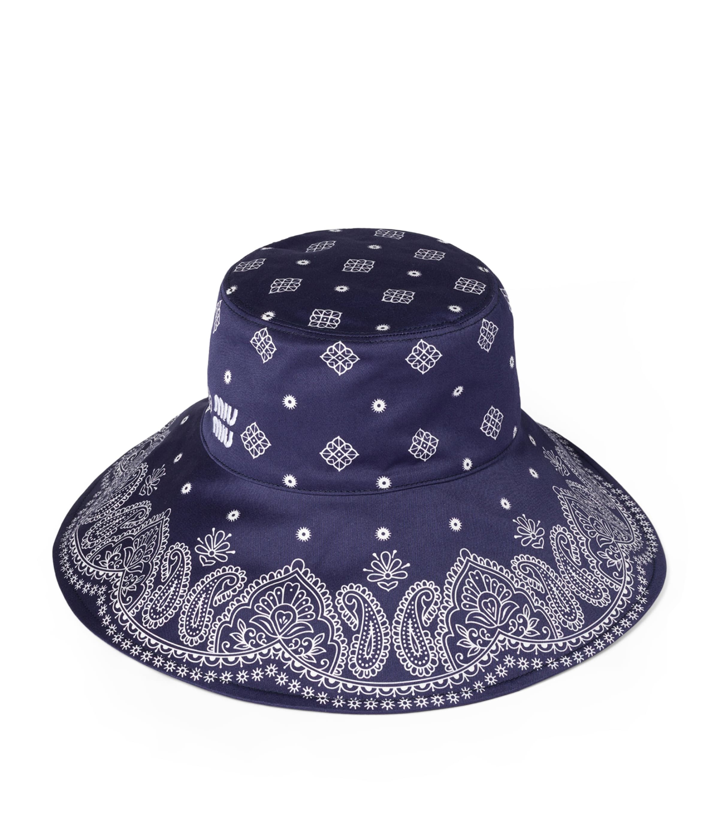 Bandana Print Bucket Hat