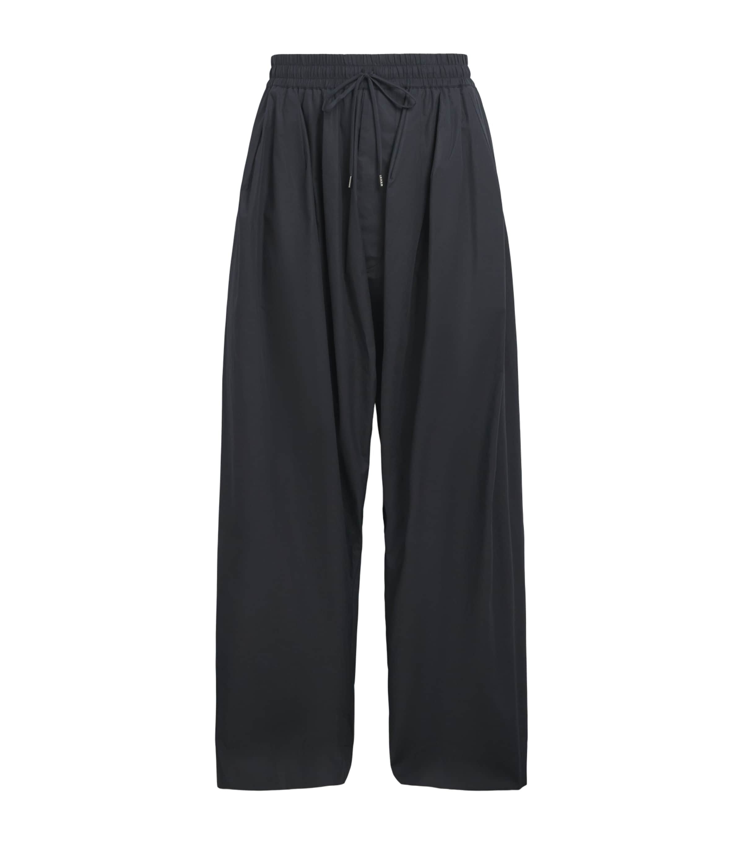 Vivienne Westwood Mens Drawstring Balloon Trousers Black