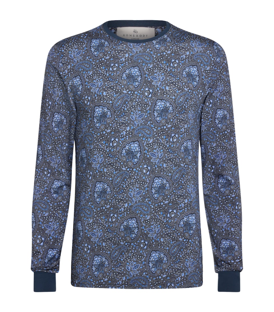 Paisley Lounge Top