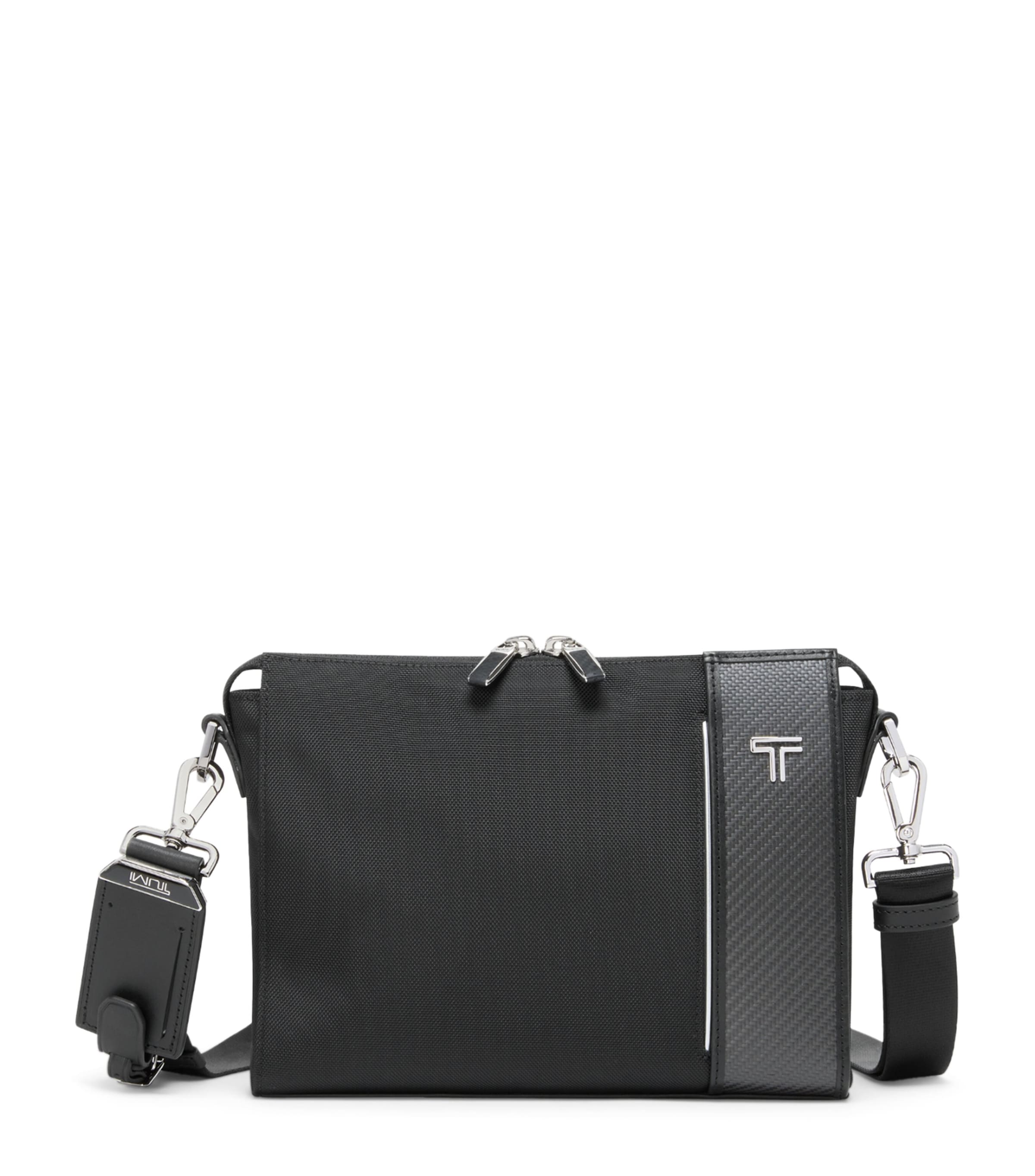 Tumi Arrivé Ronan Clutch Cross-Body Bag Black