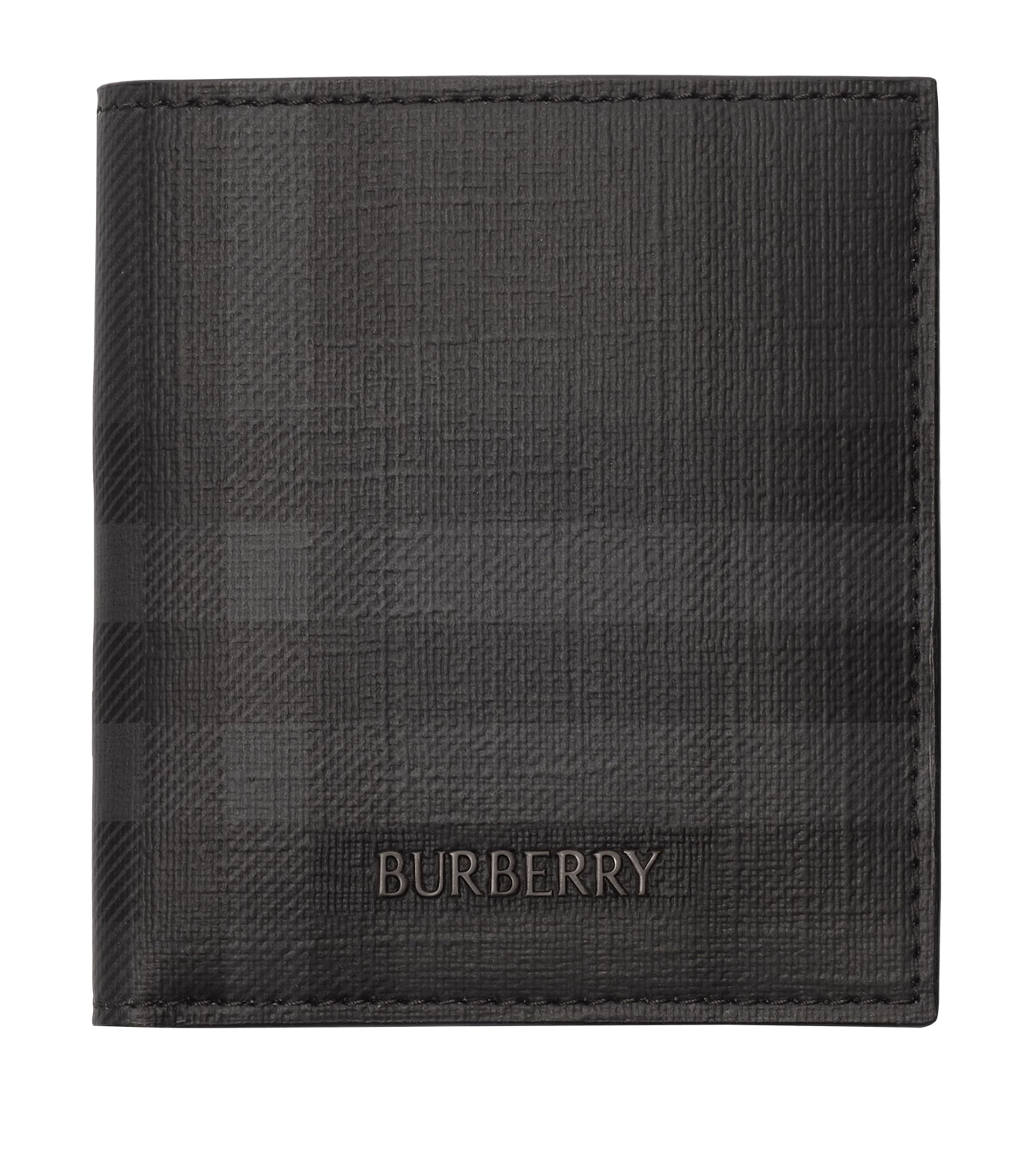 Burberry City Check Folding Card Holder Iron