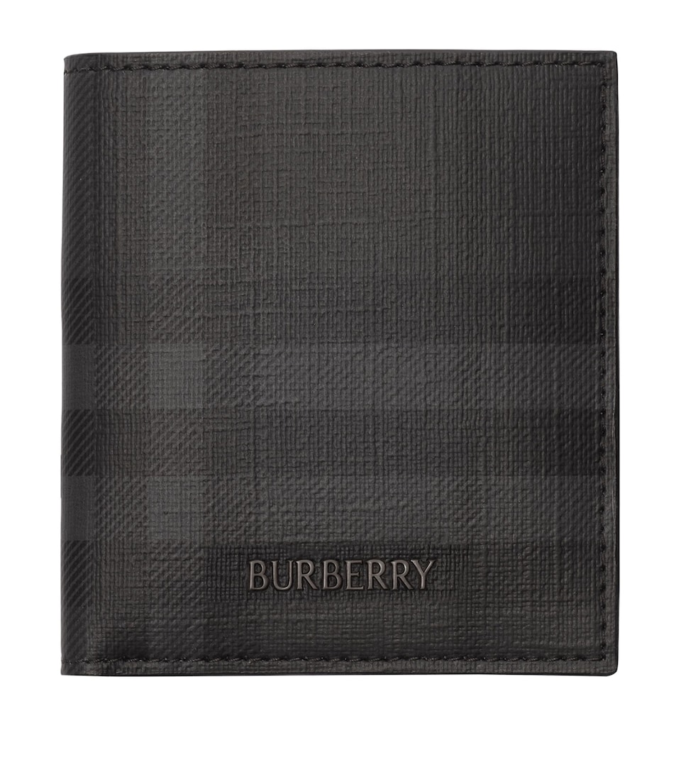Burberry City Check Folding Card Holder Iron