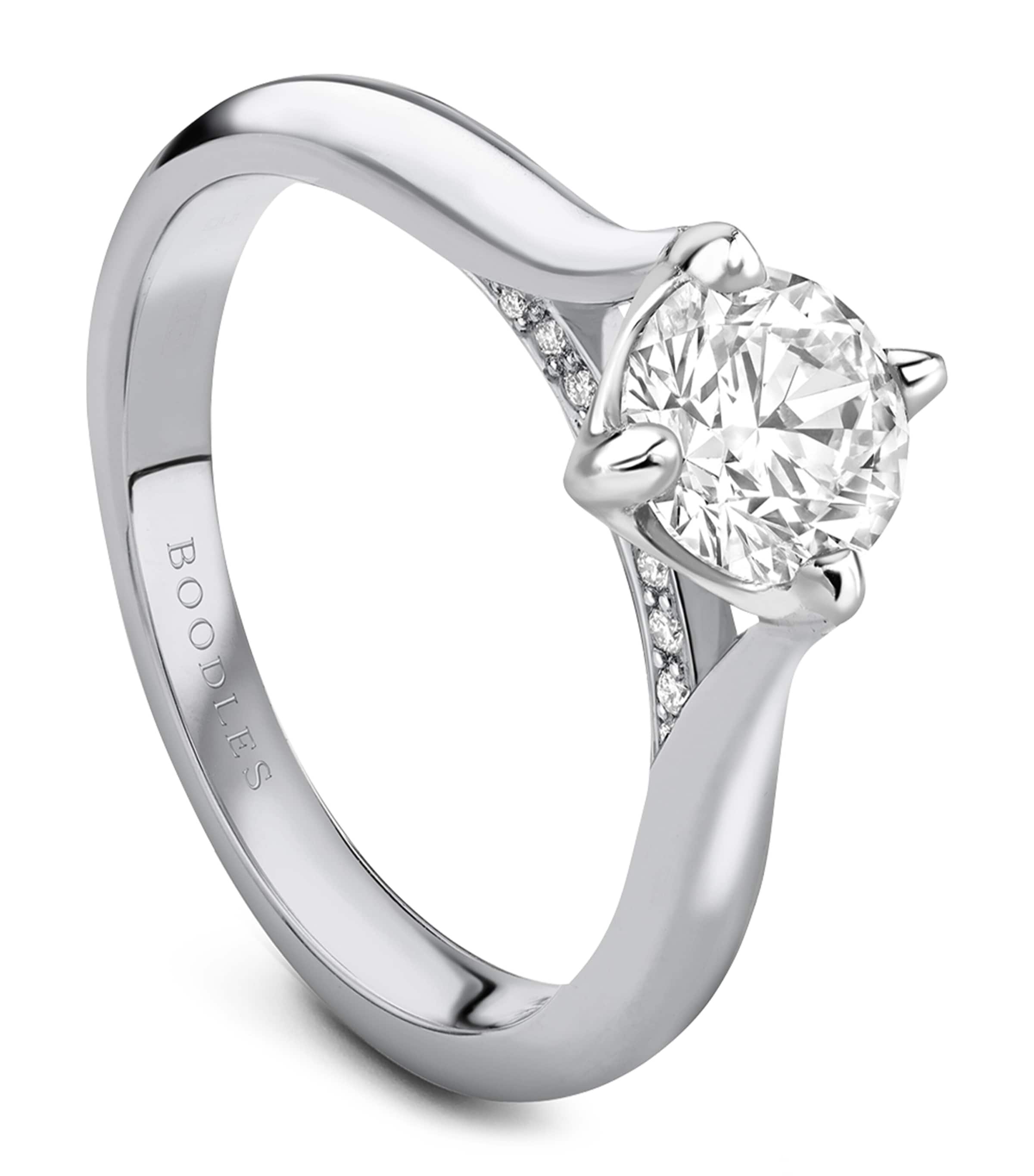 Boodles Platinum and Diamond Brilliance Engagement Ring Platinum
