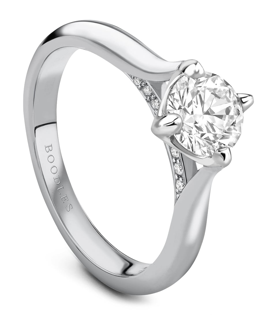 Boodles Platinum and Diamond Brilliance Engagement Ring Platinum