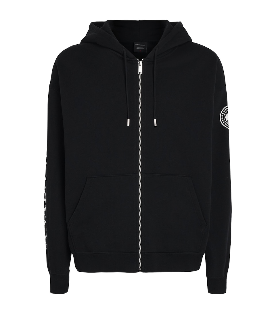 Organic Cotton Graphic Rove Zip-Up Hoodie