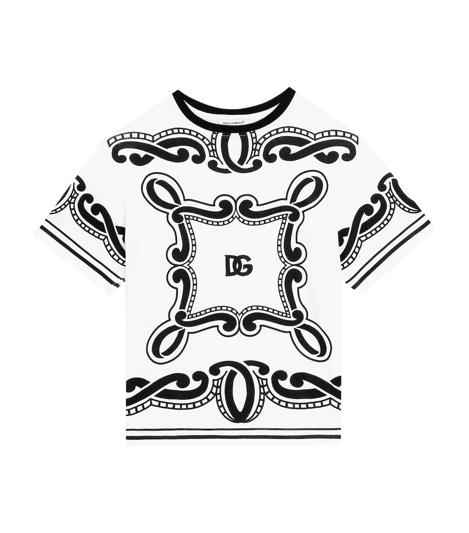 Cotton Bandana Print T-Shirt (8-12+ Years)