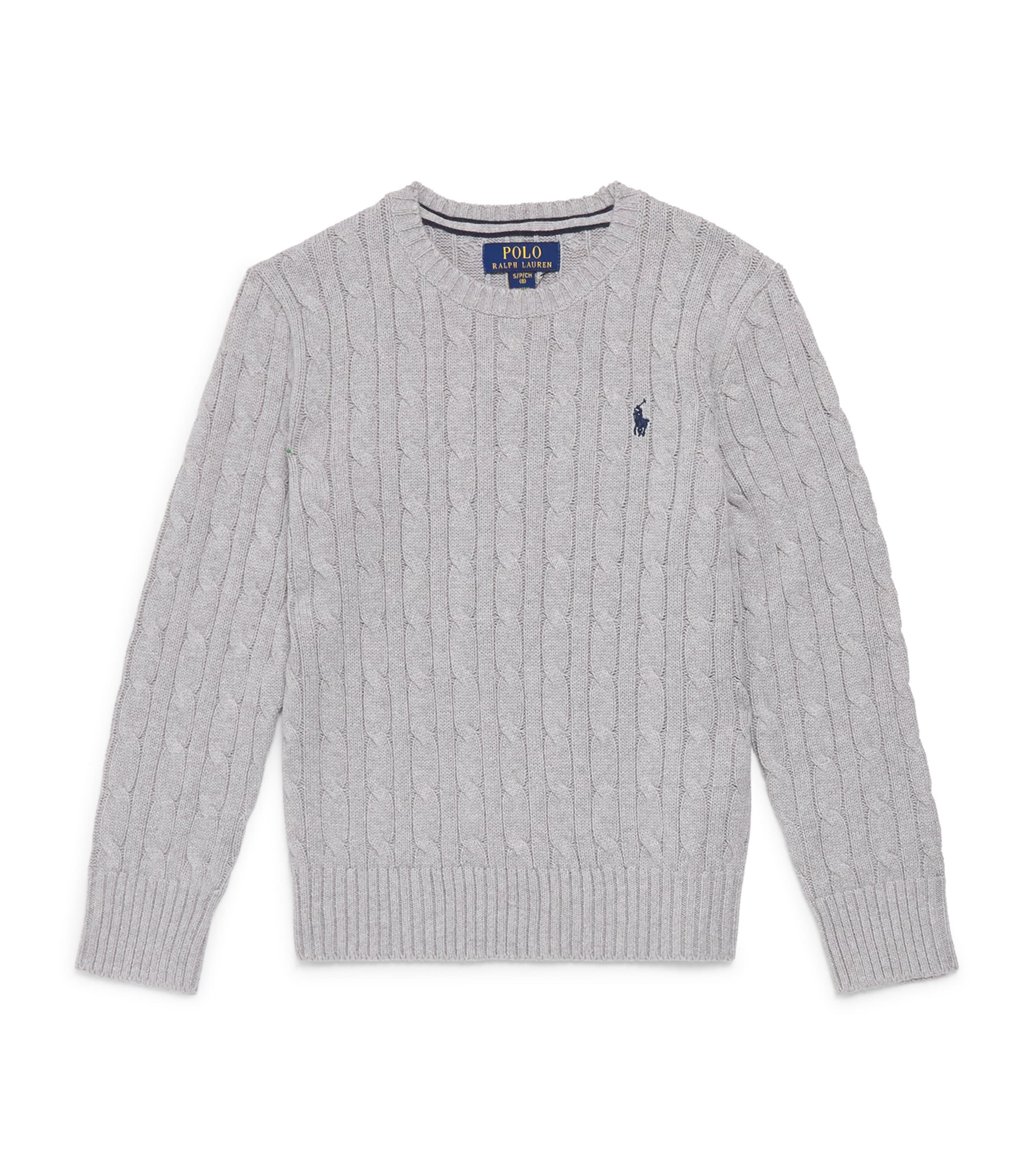 Ralph Lauren Kids Cotton Cable-Knit Sweater (6-14 Years) Andover