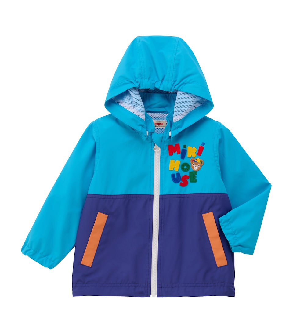 Miki House Pucchi Logo Windbreaker Coat (2-7 Years)