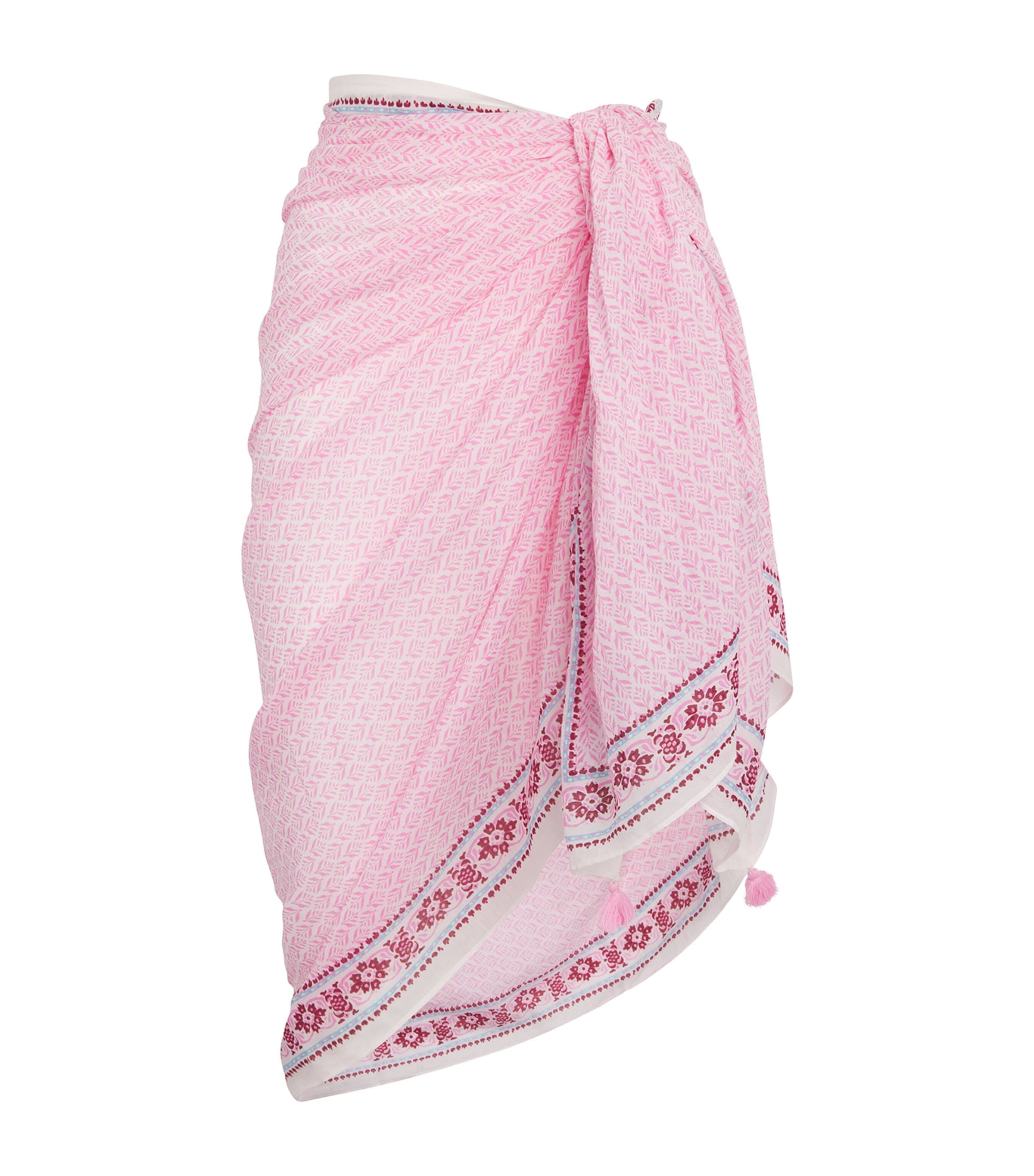 Cotton-Silk Provence Sarong