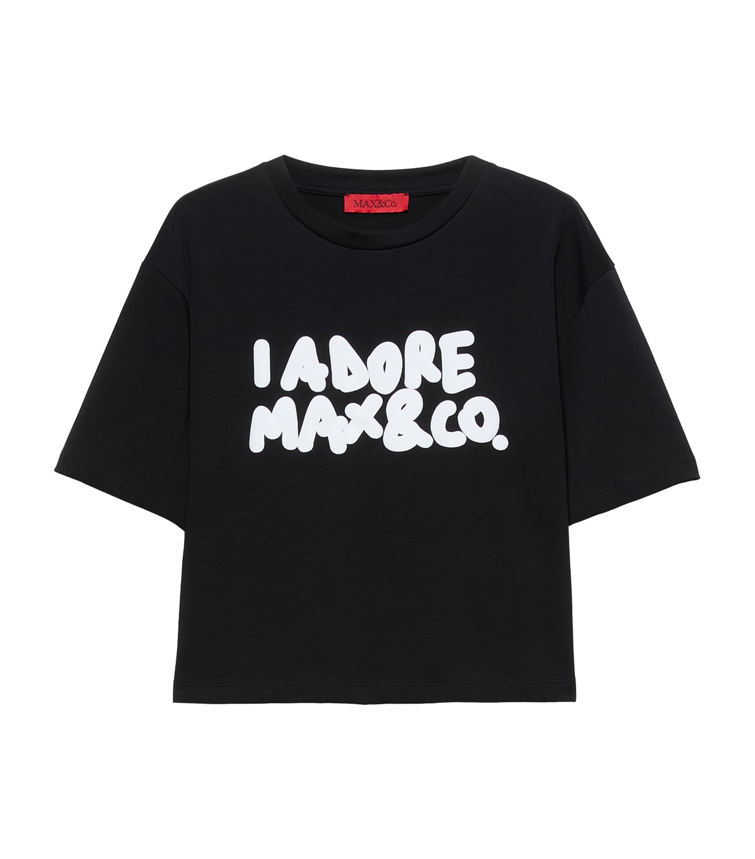 MAX&Co. Womens x Pietro Terzini Printed T-Shirt Black