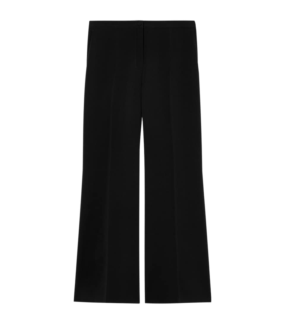 Marina Rinaldi Womens Pleated Tailored Trousers Black
