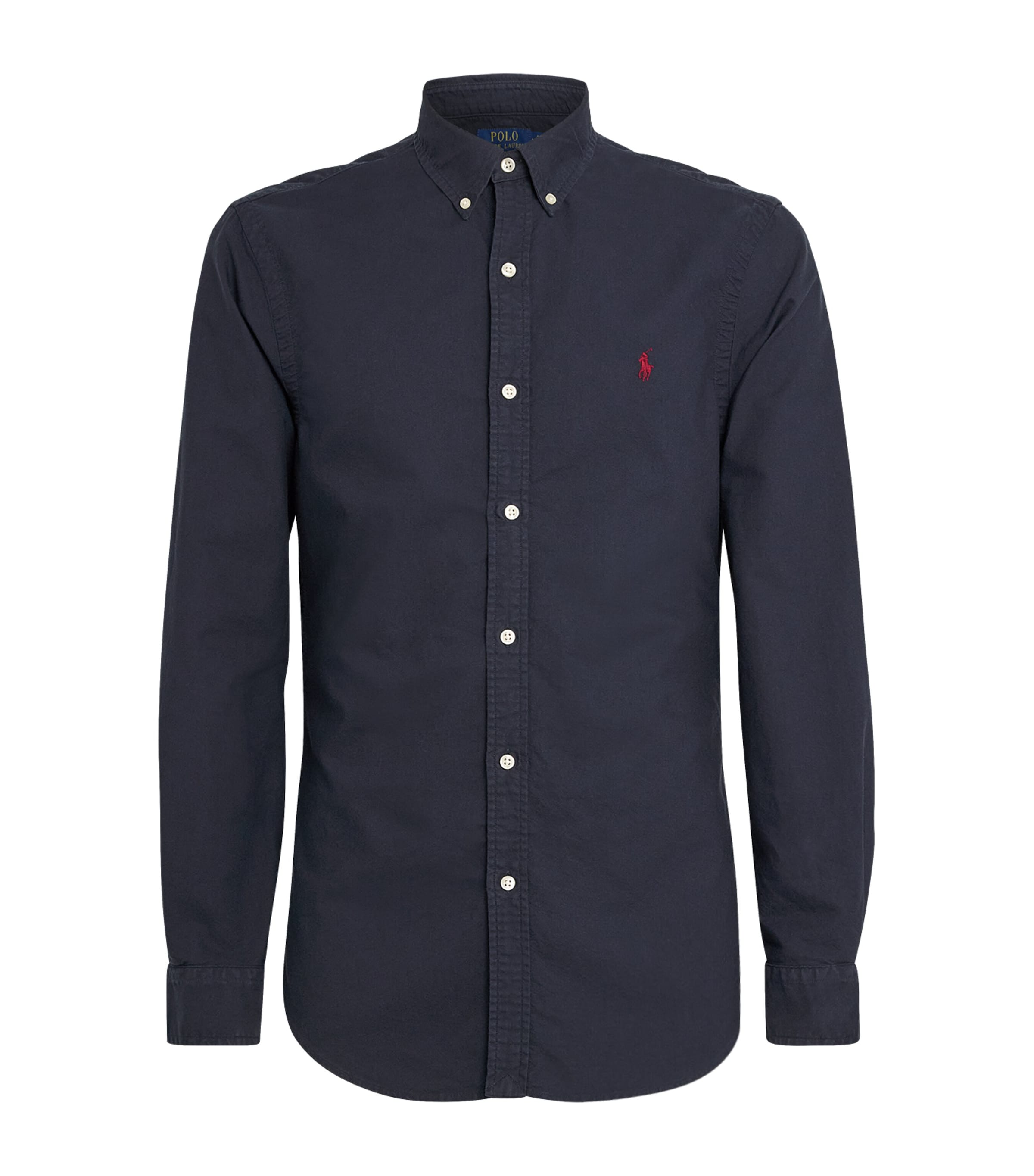 Cotton Logo-Embroidered Shirt