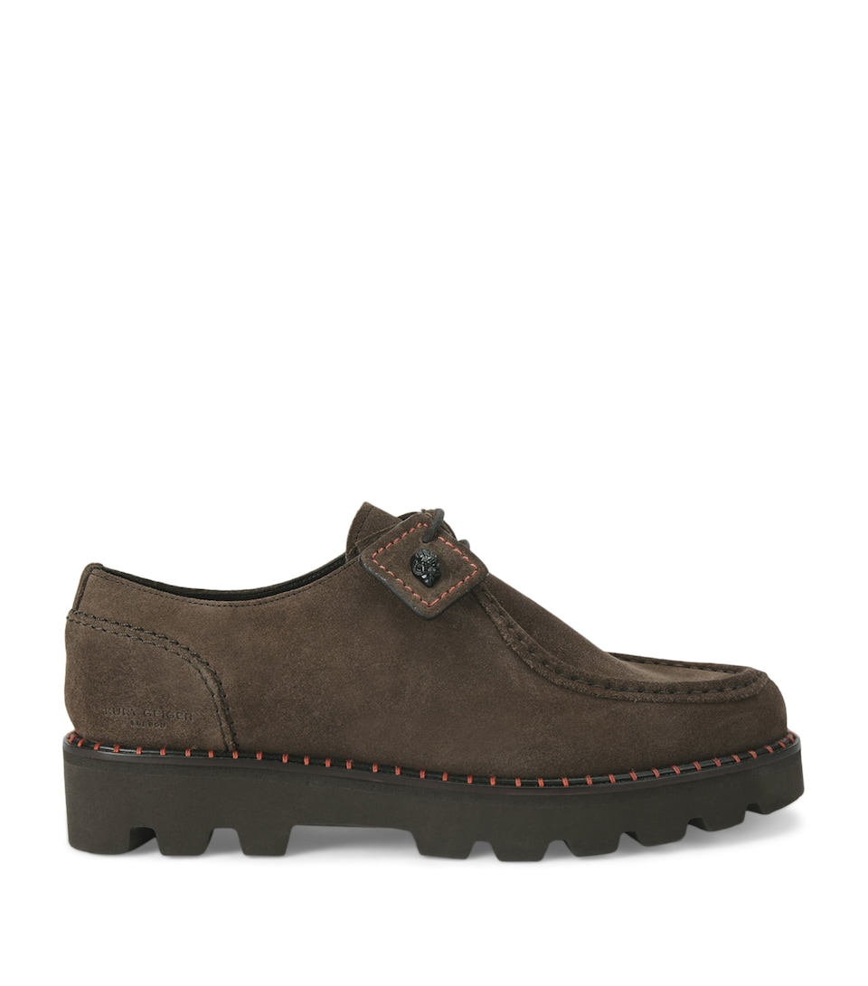 Suede Brompton Derby Shoes