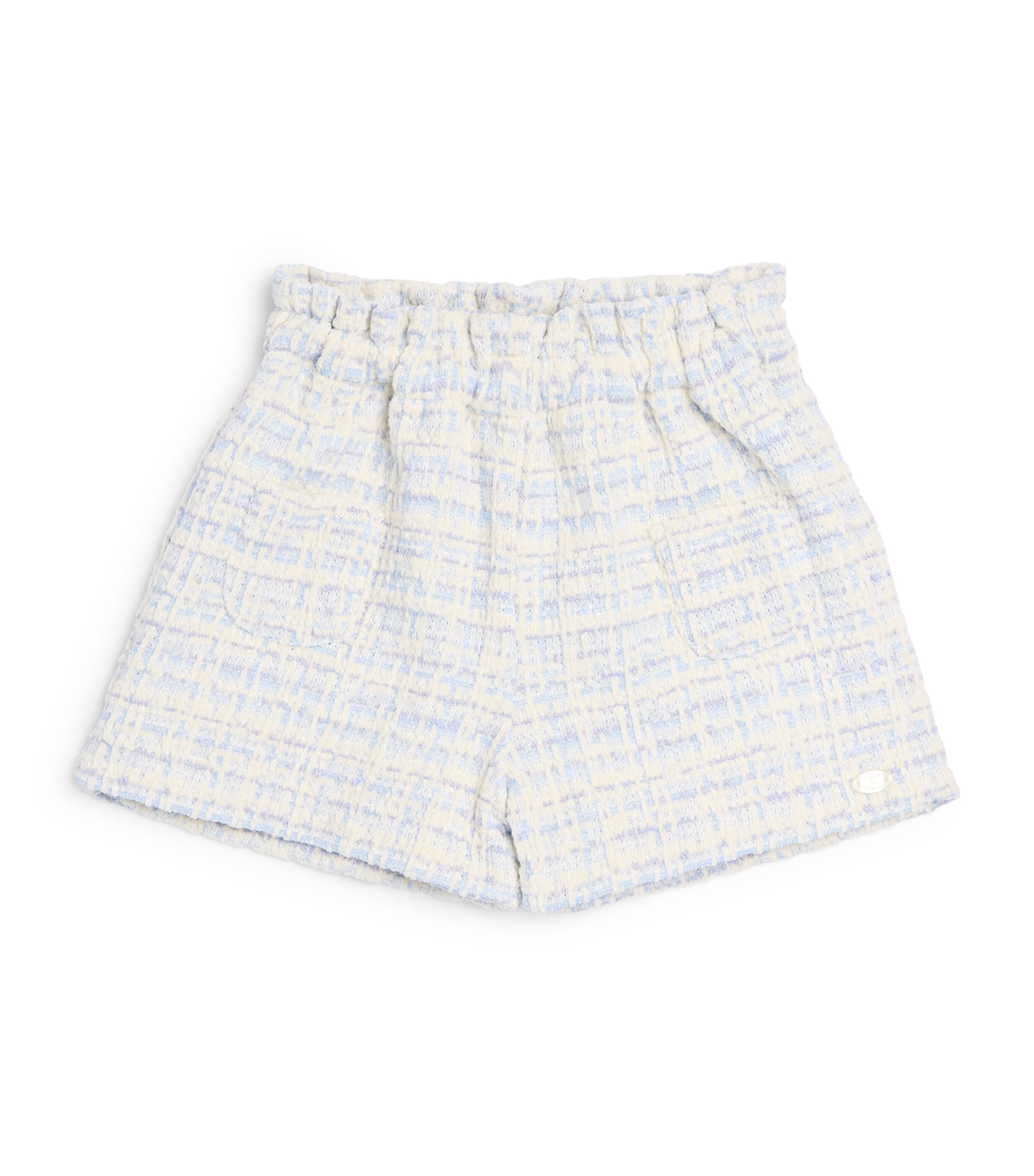 Tartine et Chocolat Tweed Check Shorts (6 Months - 4 Years) Nuage