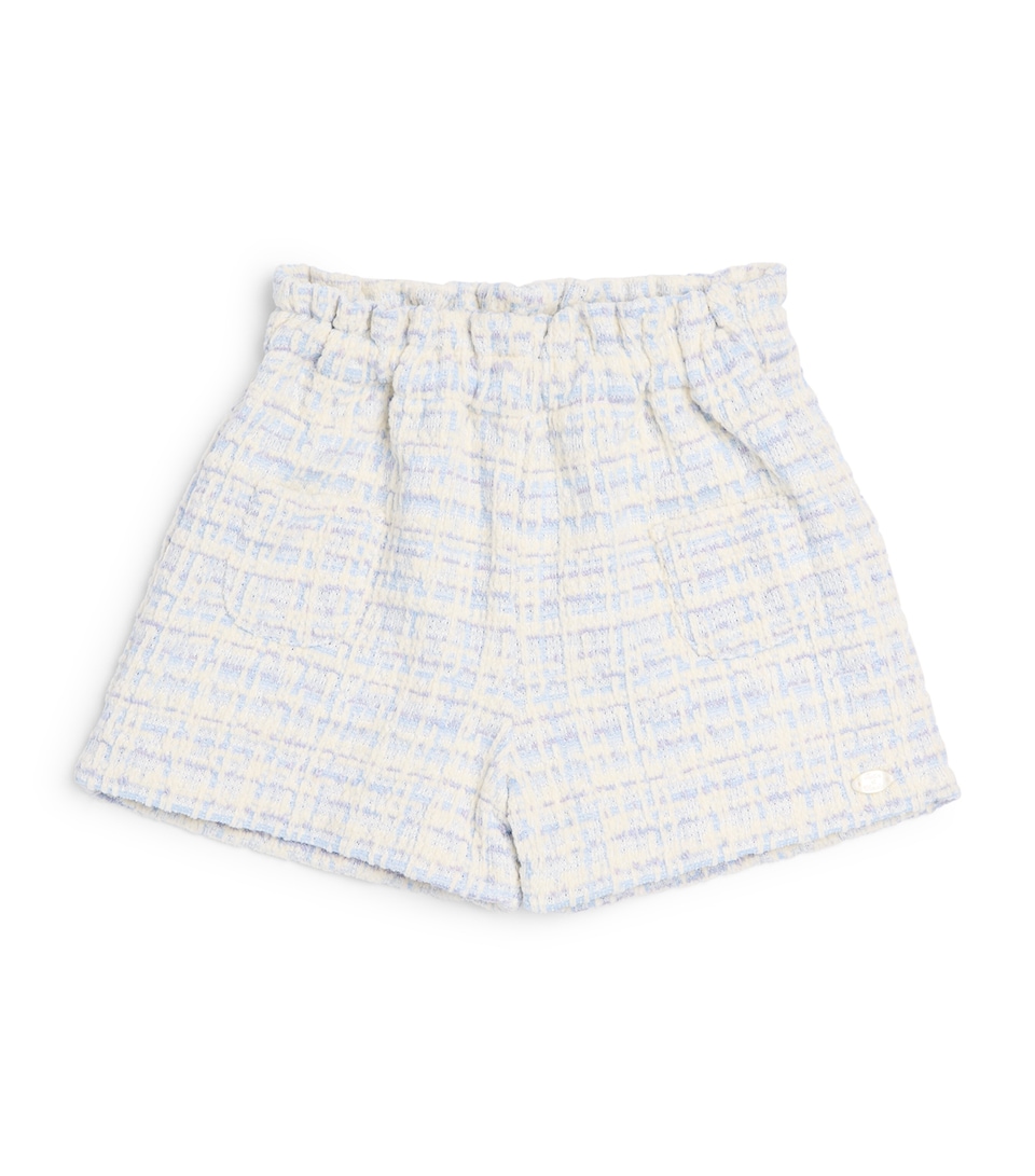Tartine et Chocolat Tweed Check Shorts (6 Months - 4 Years) Nuage