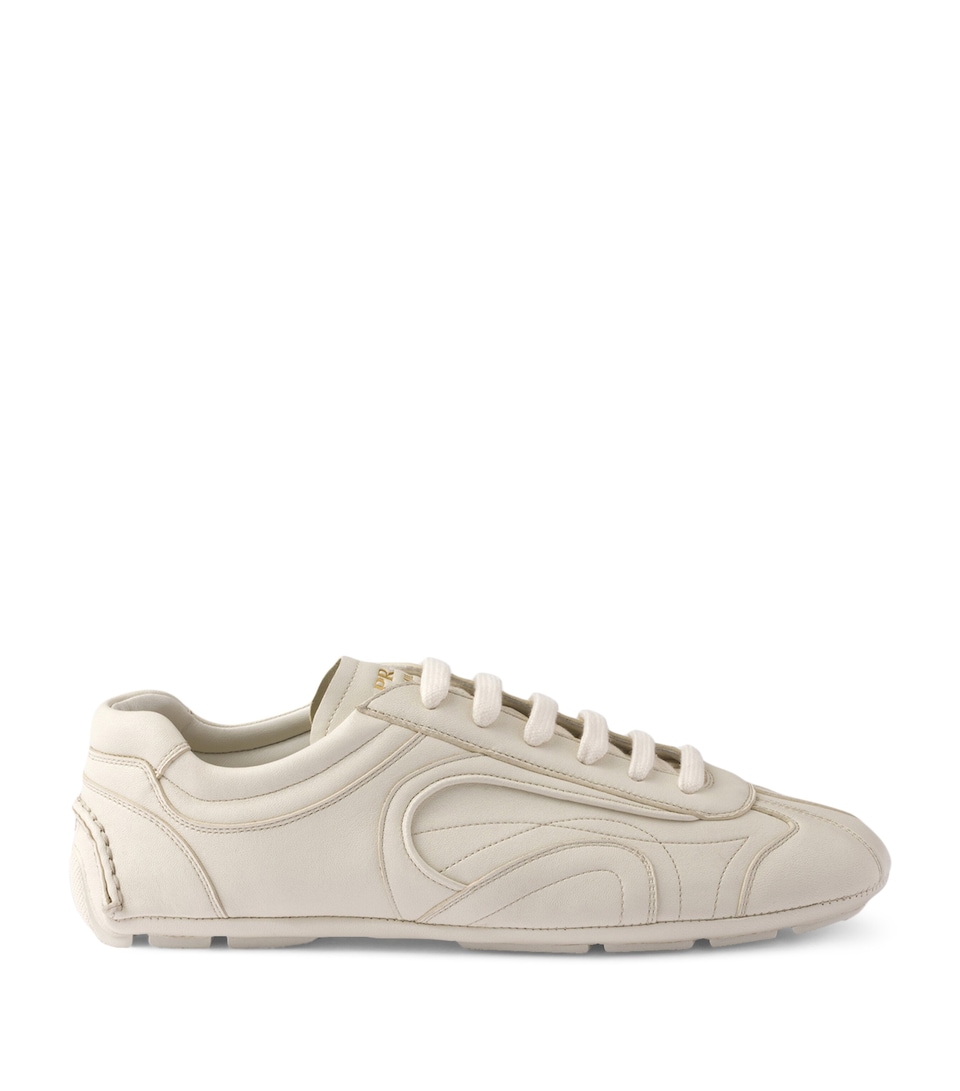 Nappa Leather Antiqued Sneakers