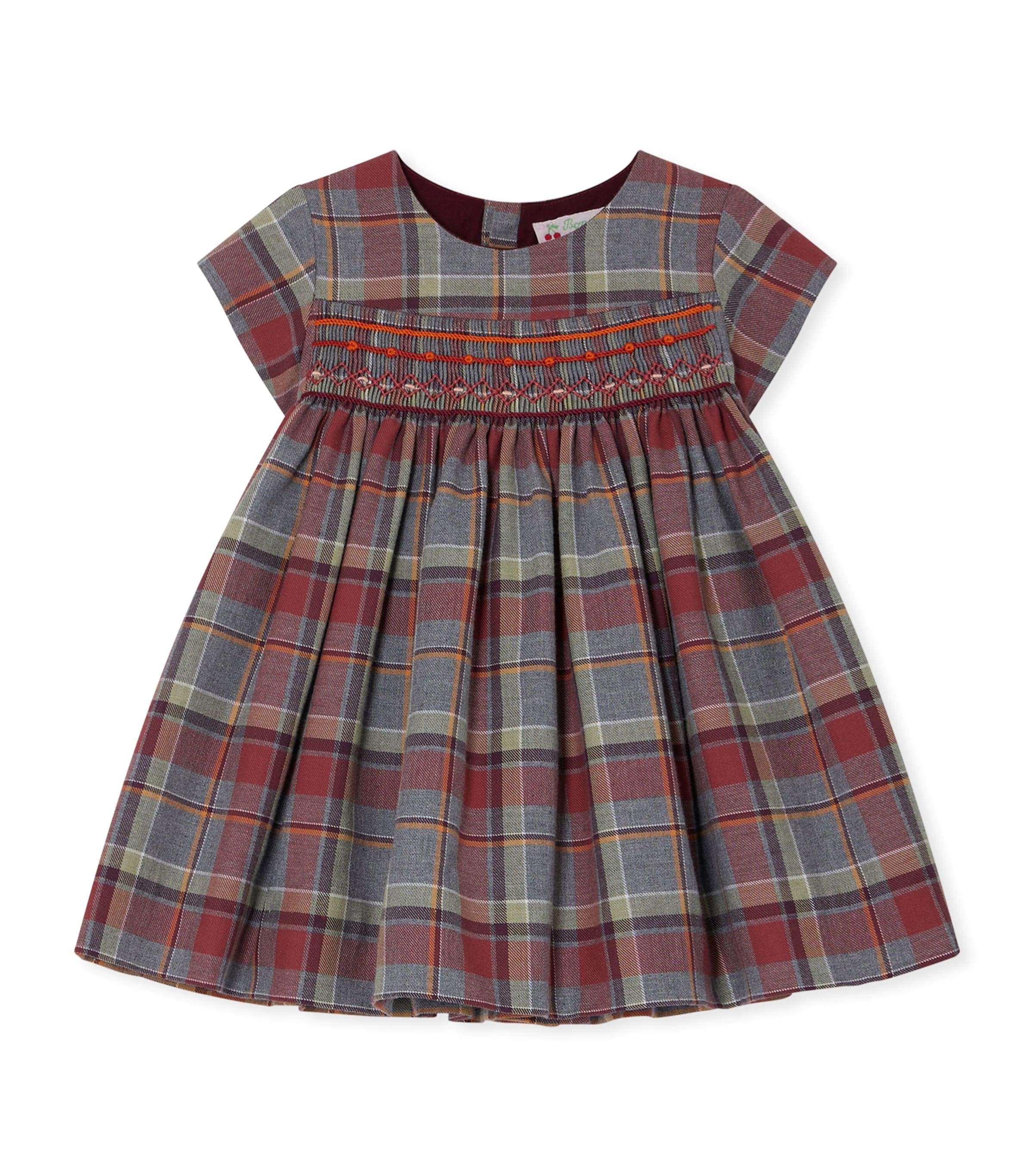 Cotton Tartan Dress (6-18 Months)