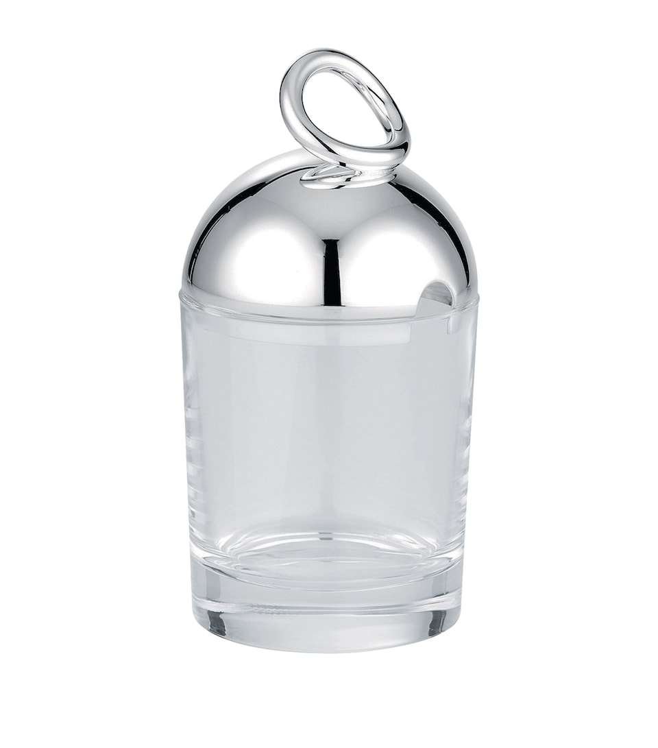 Silver-Plated Vertigo Condiment Pot (14cm)