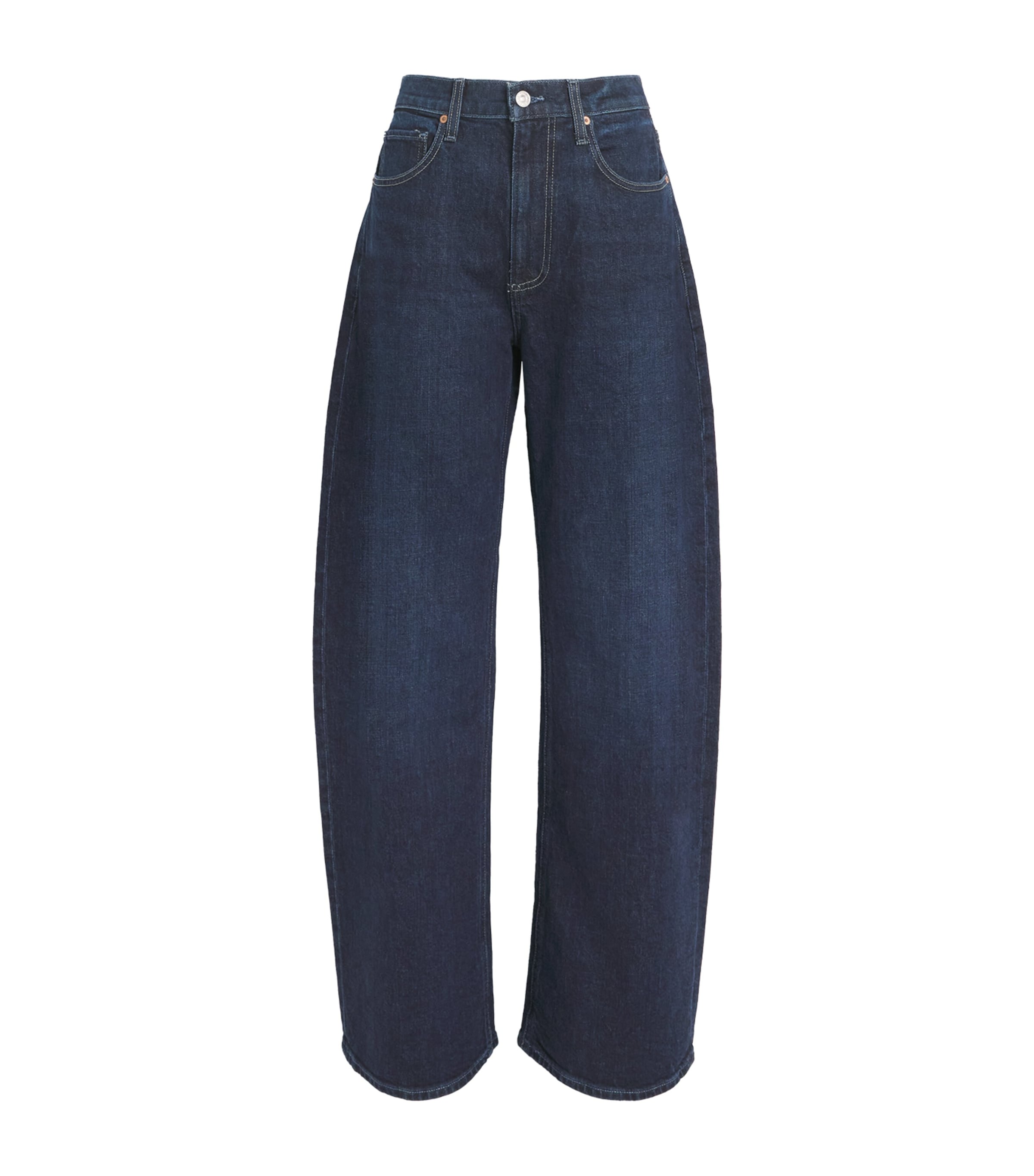 Arellia Ankle Barrel-Leg Jeans