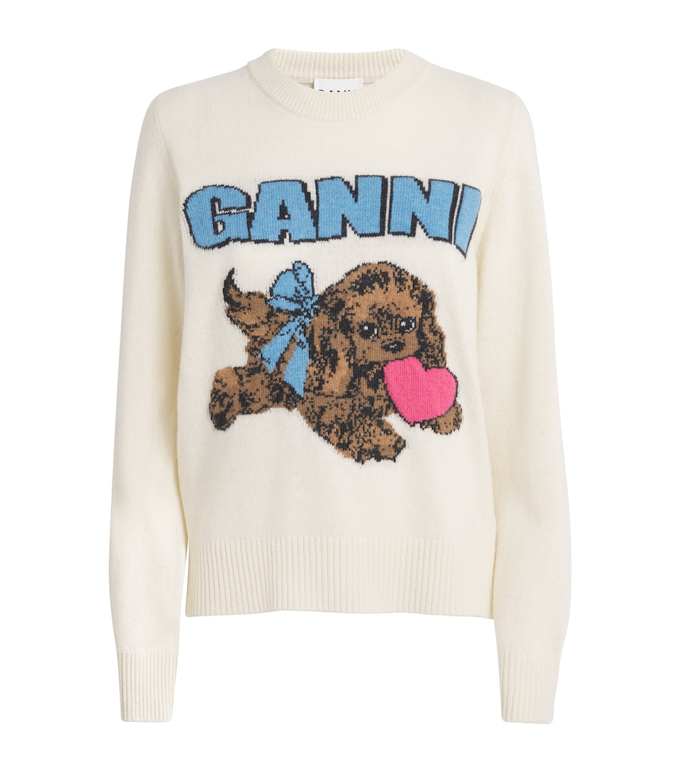 Wool Puppy Love Sweater