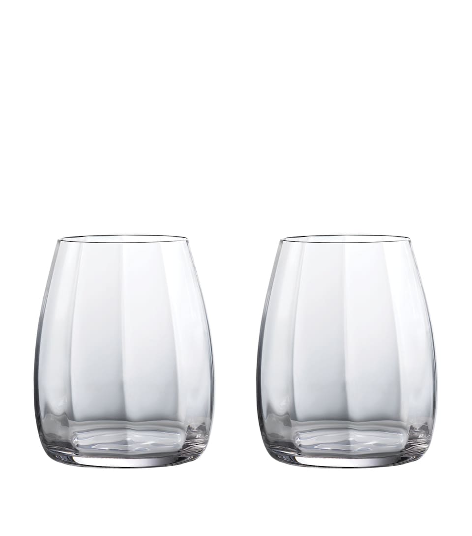 Waterford Crystal Elegance Optic Tumblers (Set of 2) Clear