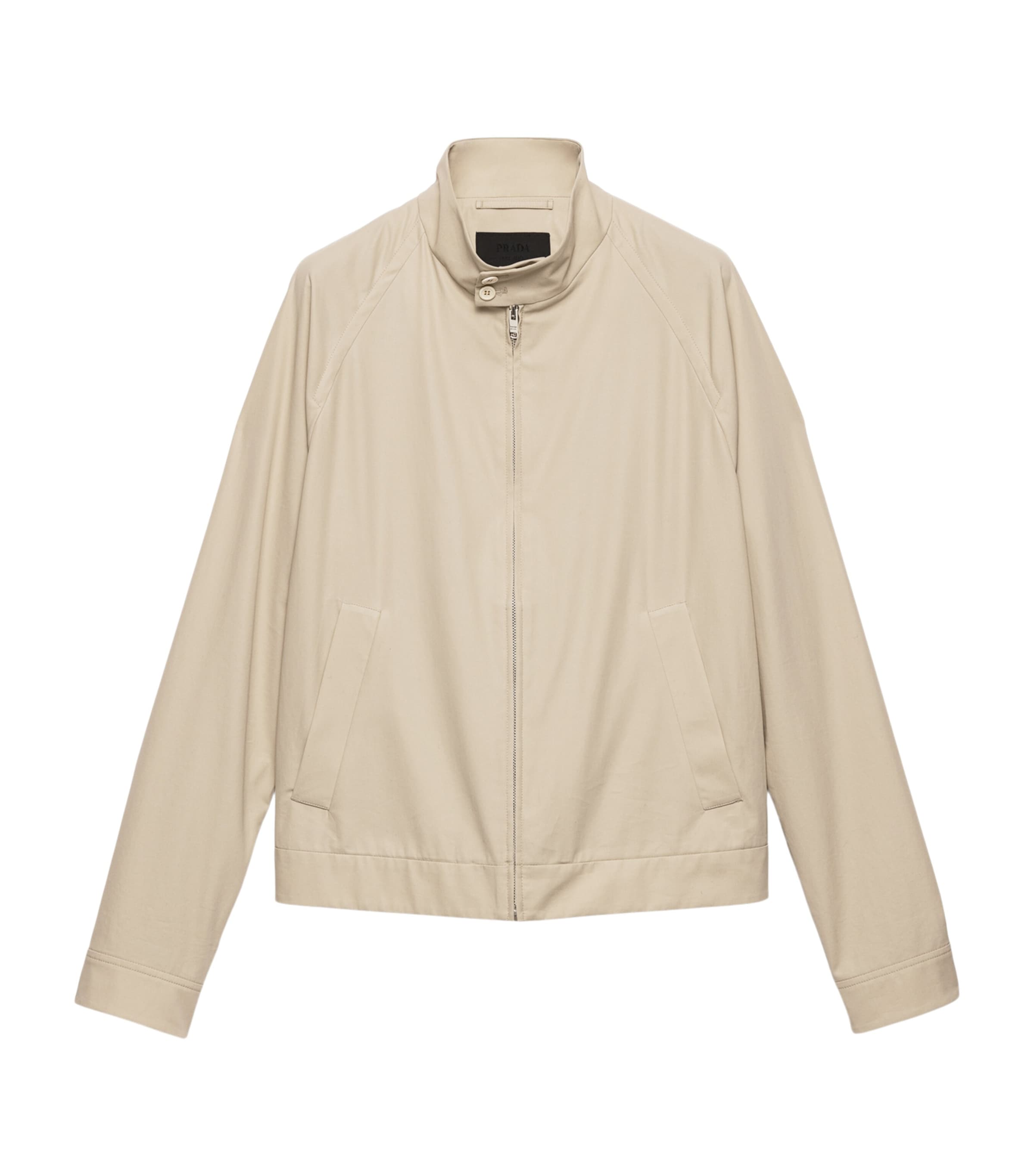 Cotton Stand-Collar Jacket