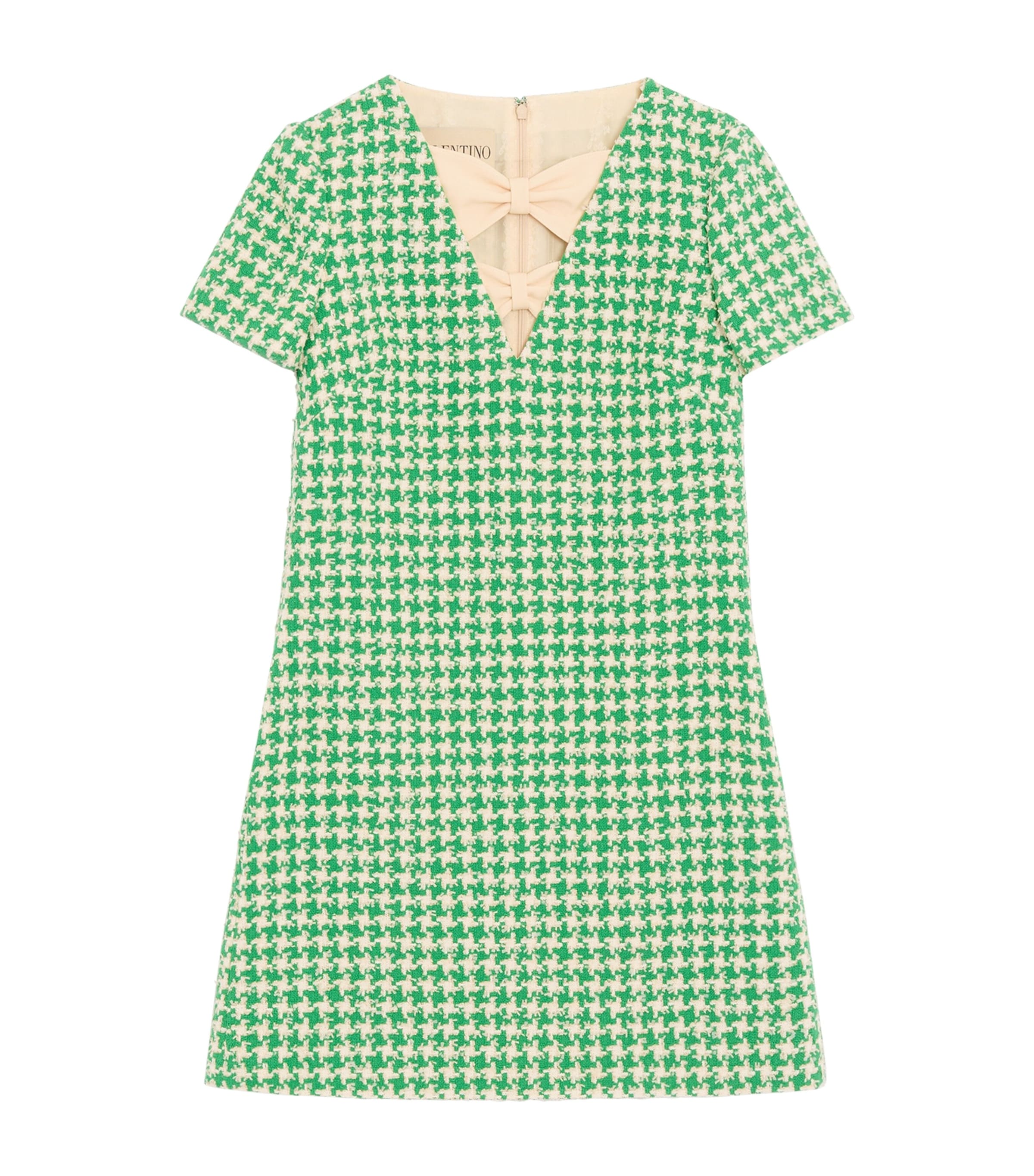 Valentino Womens Tweed Mini Dress