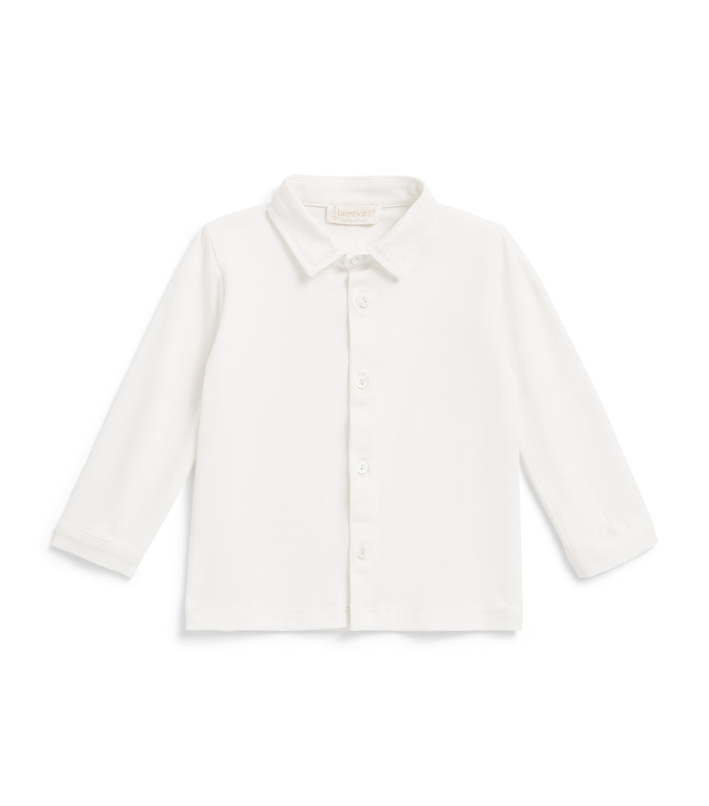 Bimbalo Stretch-Cotton Shirt (3 Months-4 Years) Cream