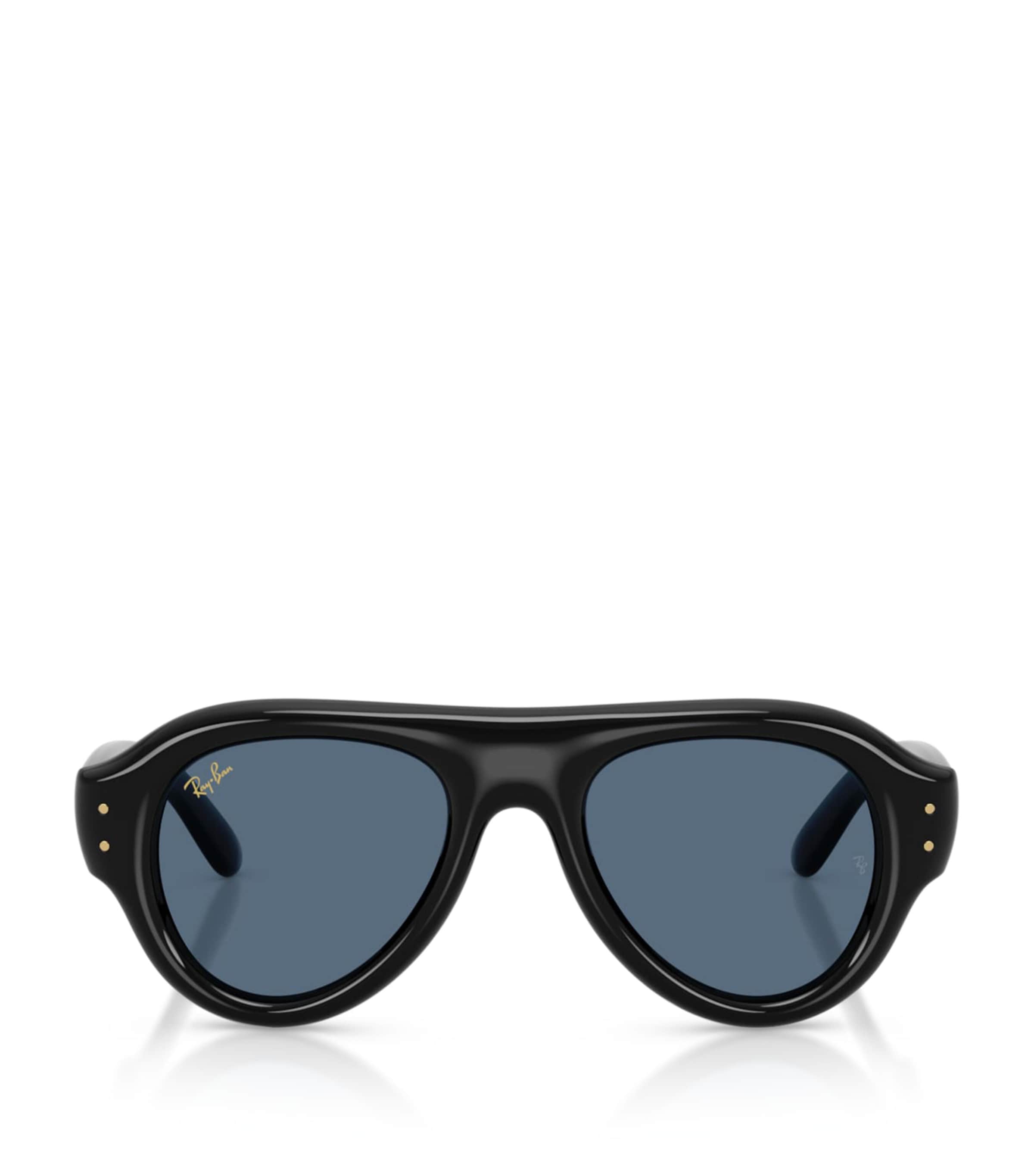 Ray-Ban Aviator Puffer Sunglasses Black