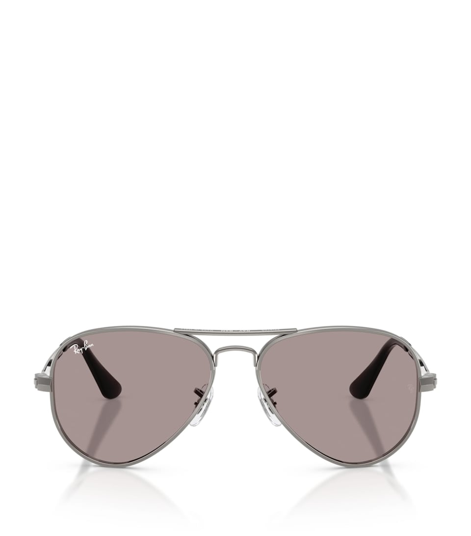 Ray-Ban Aviator Max Summer Capsule Pilot Sunglasses Grey
