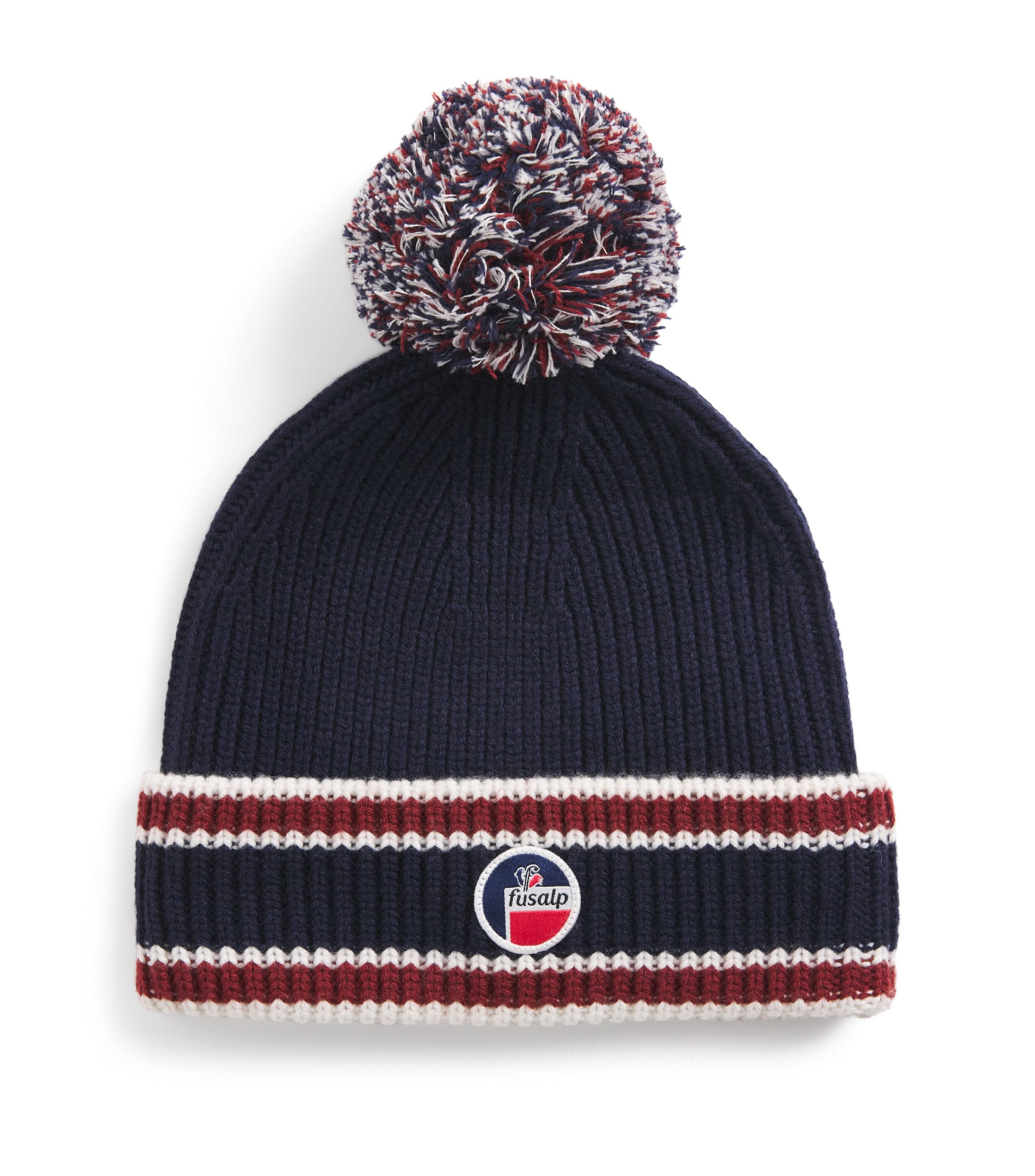 Wool-Cashmere Pom-Pom Beanie