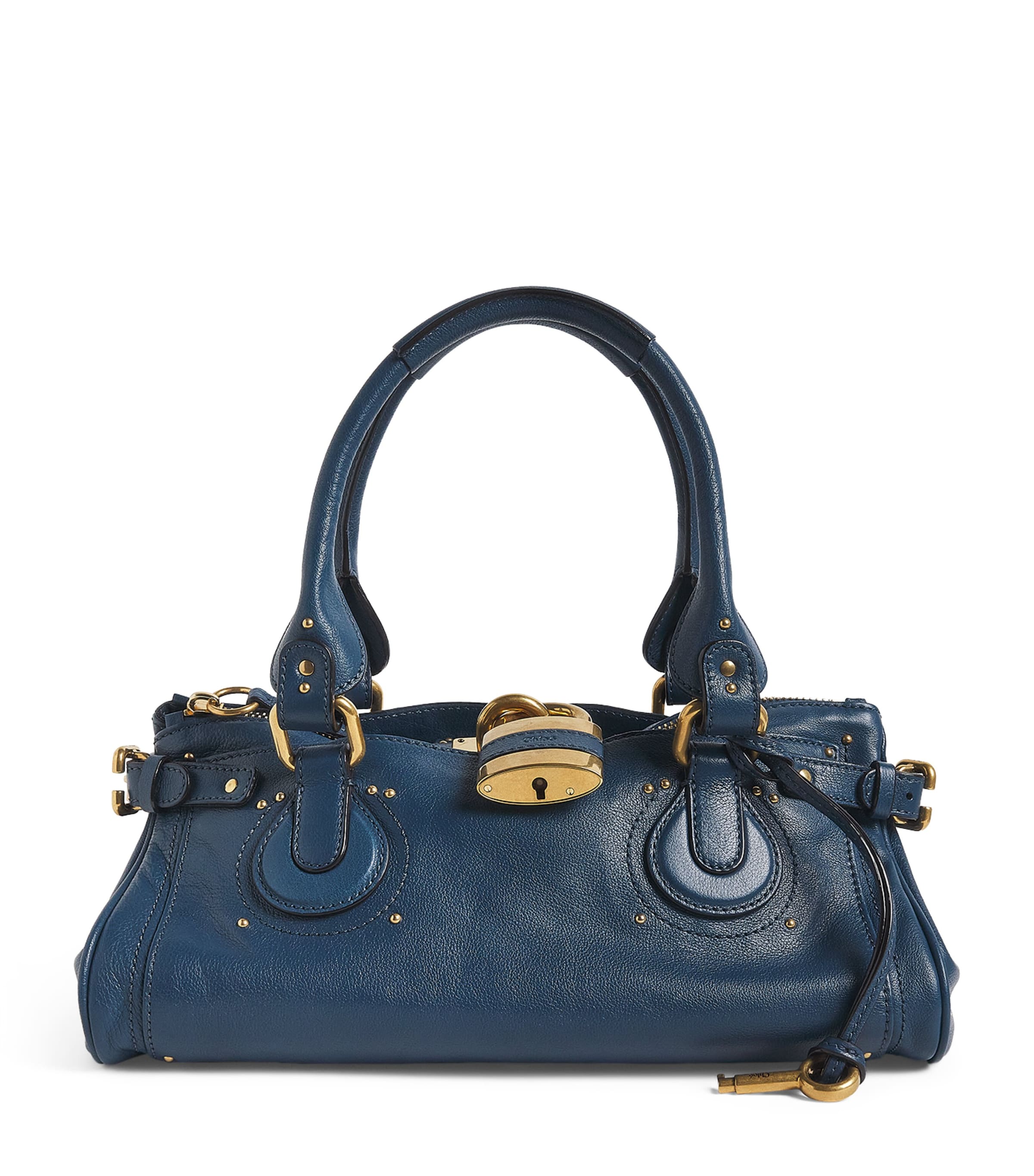 Leather Paddington Top-Handle Bag