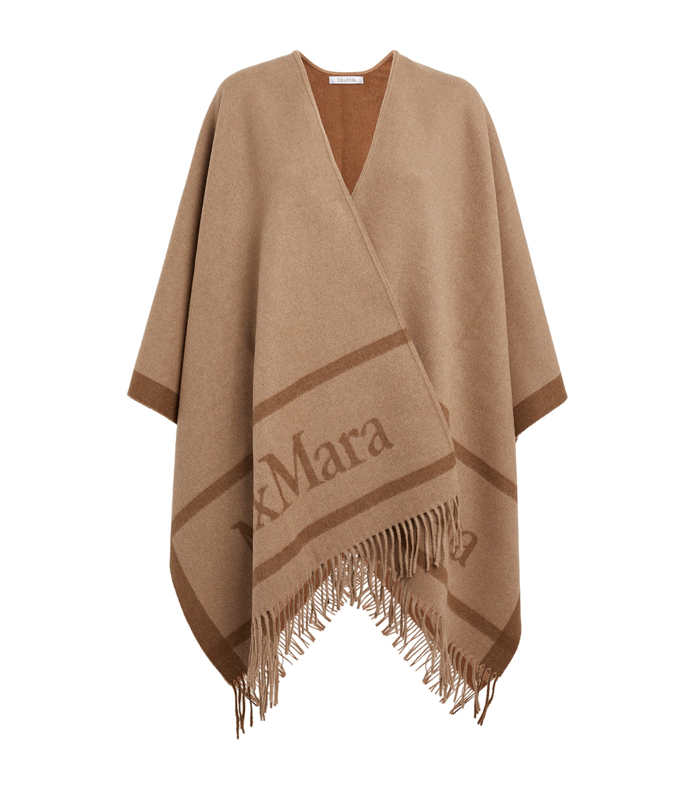 Wool Jacquard Hilde Cape