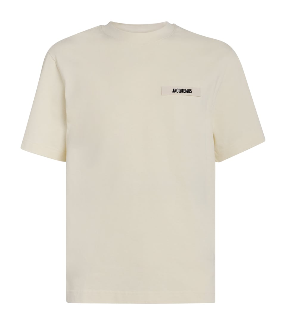 Cotton Grosgrain Logo T-Shirt