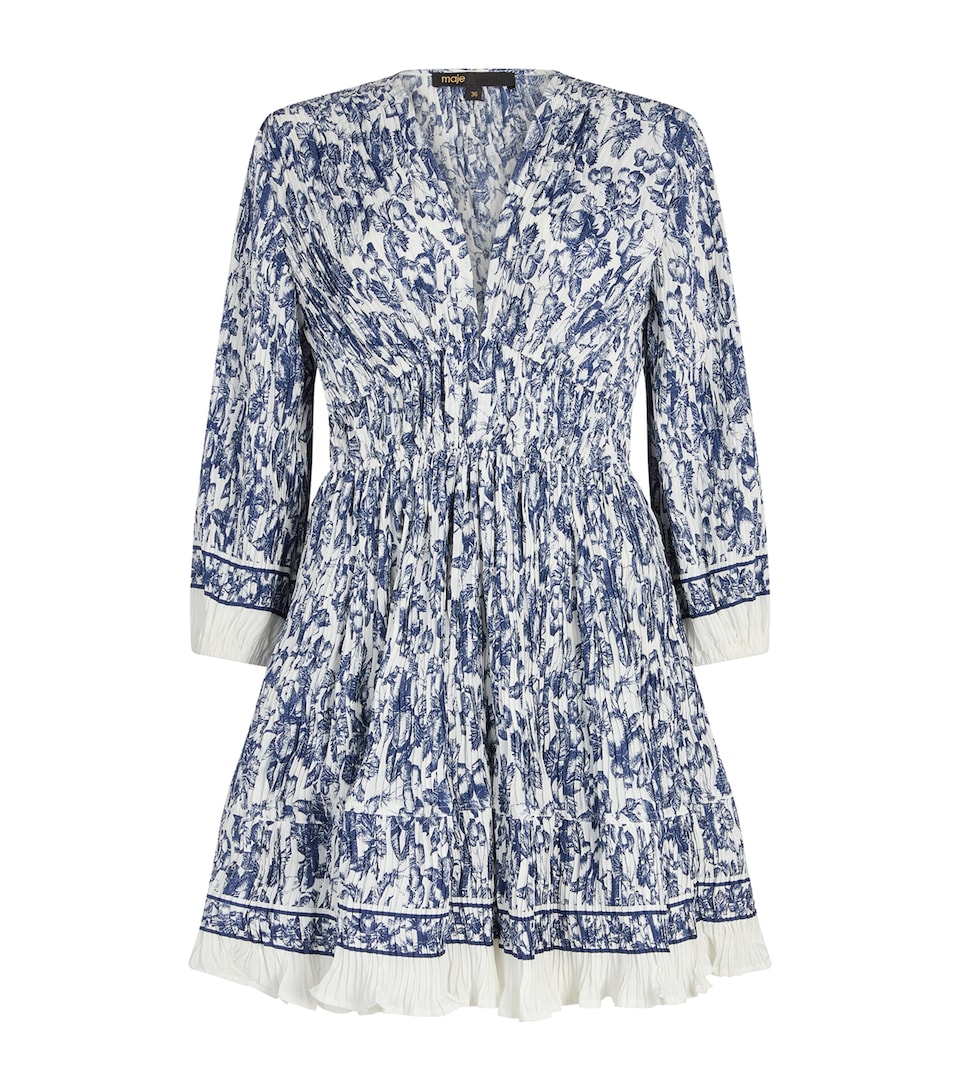 Fruit Print Mini Dress