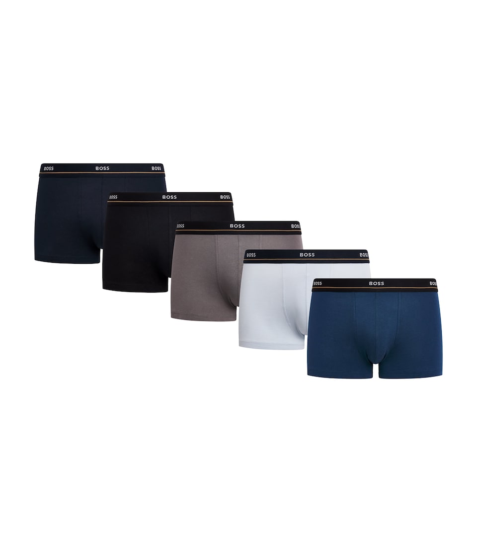 Cotton-Stretch Essential Trunks (Pack of 5)