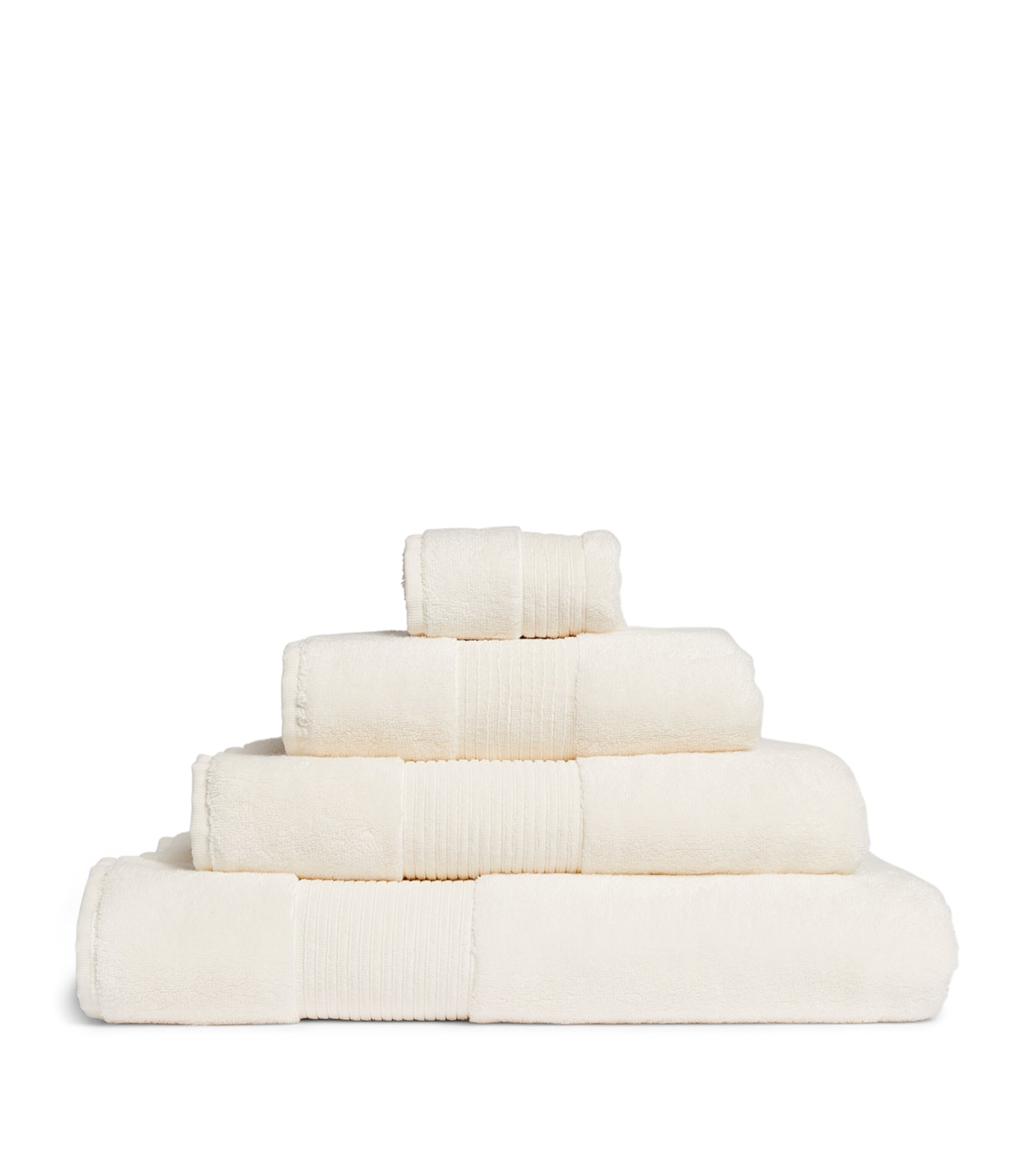 Harrods of London Organic Cotton Hand Towel (50cm x 100cm) Ecru
