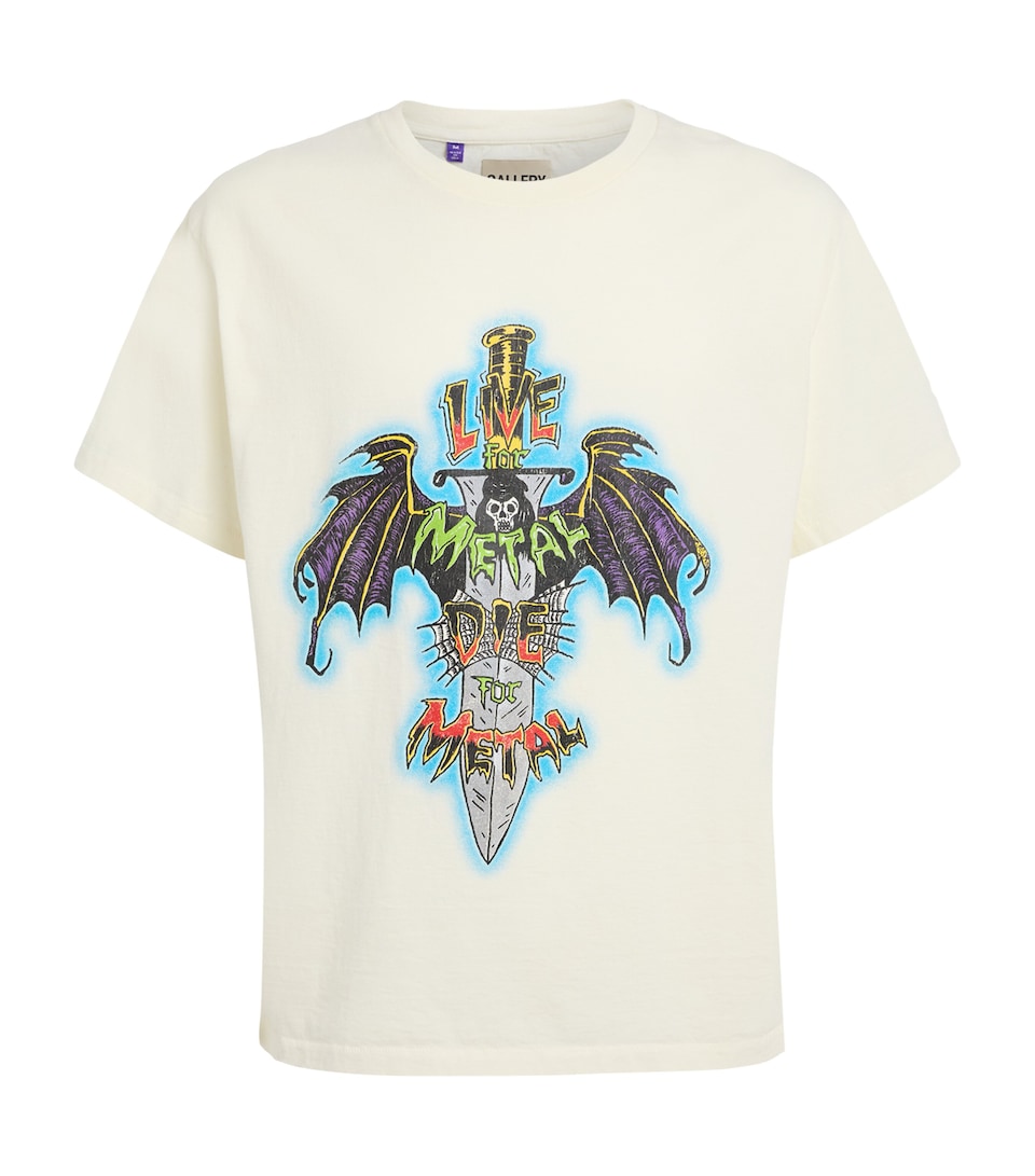Cotton Live For Metal T-Shirt