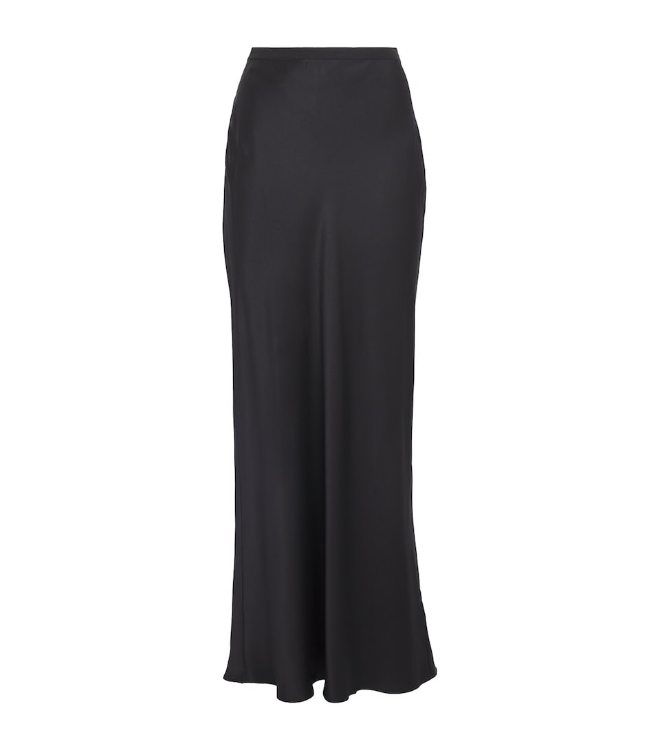 Silk Bar Maxi Skirt