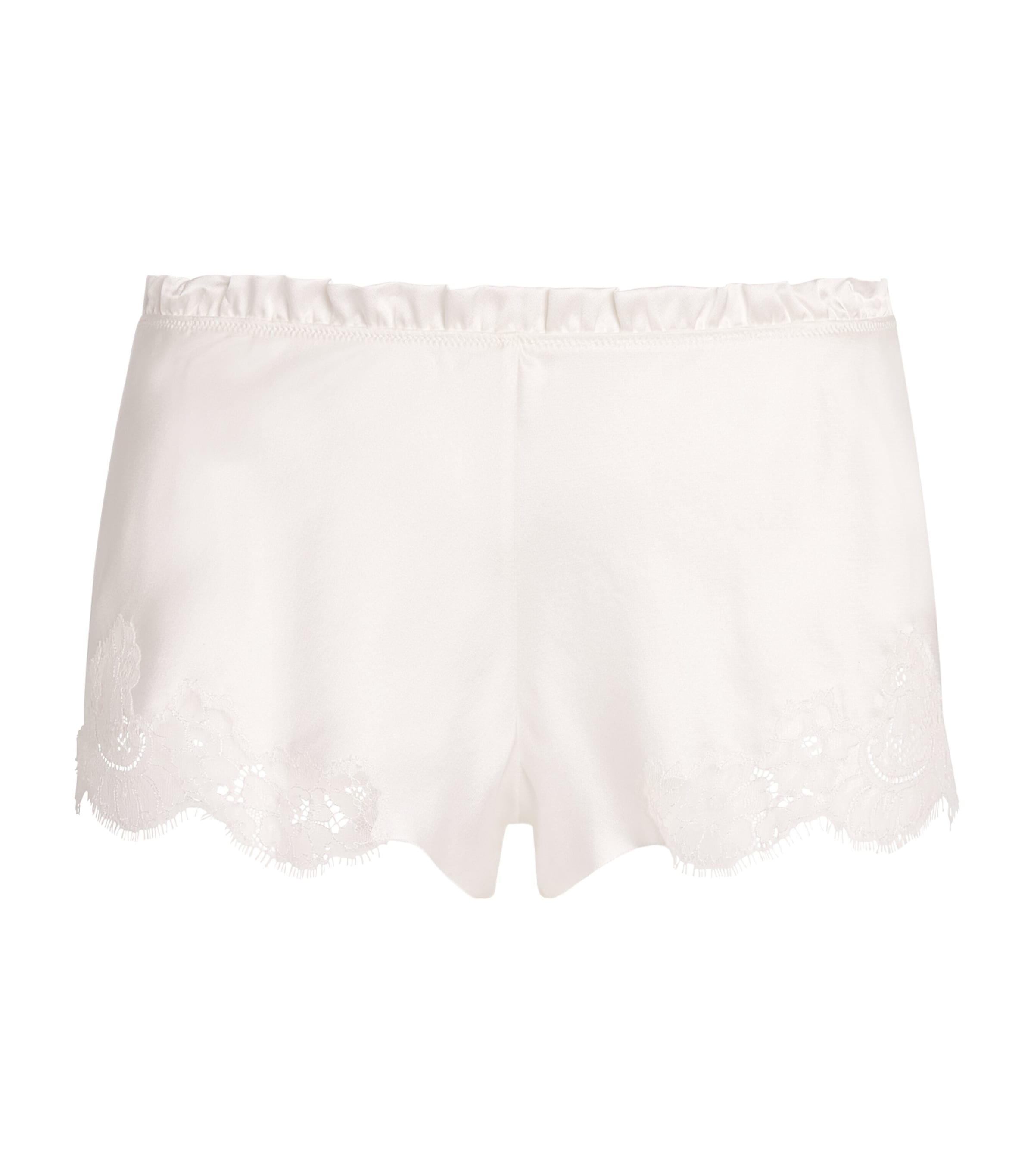 Carine Gilson Womens Silk Cérès Pyjama Shorts Nat/nat