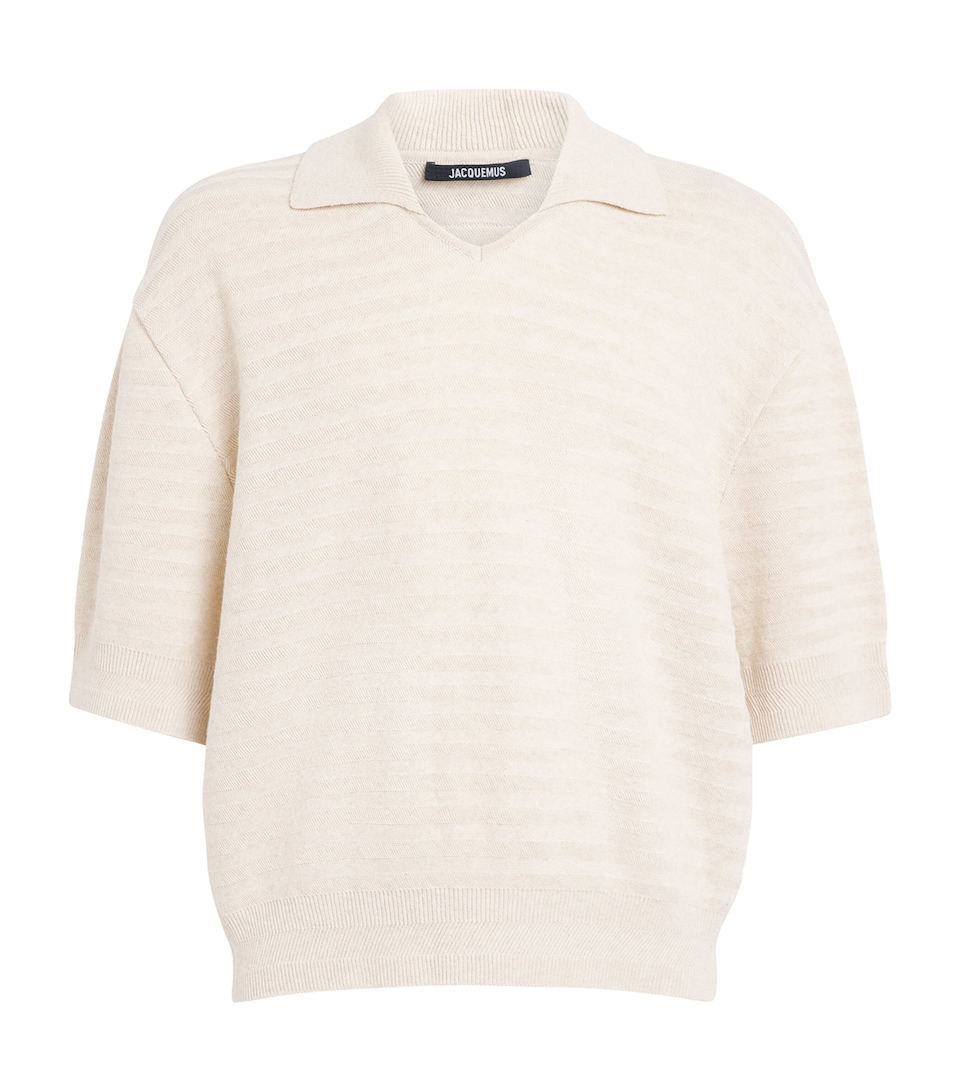 Cotton-Silk Polo Shirt