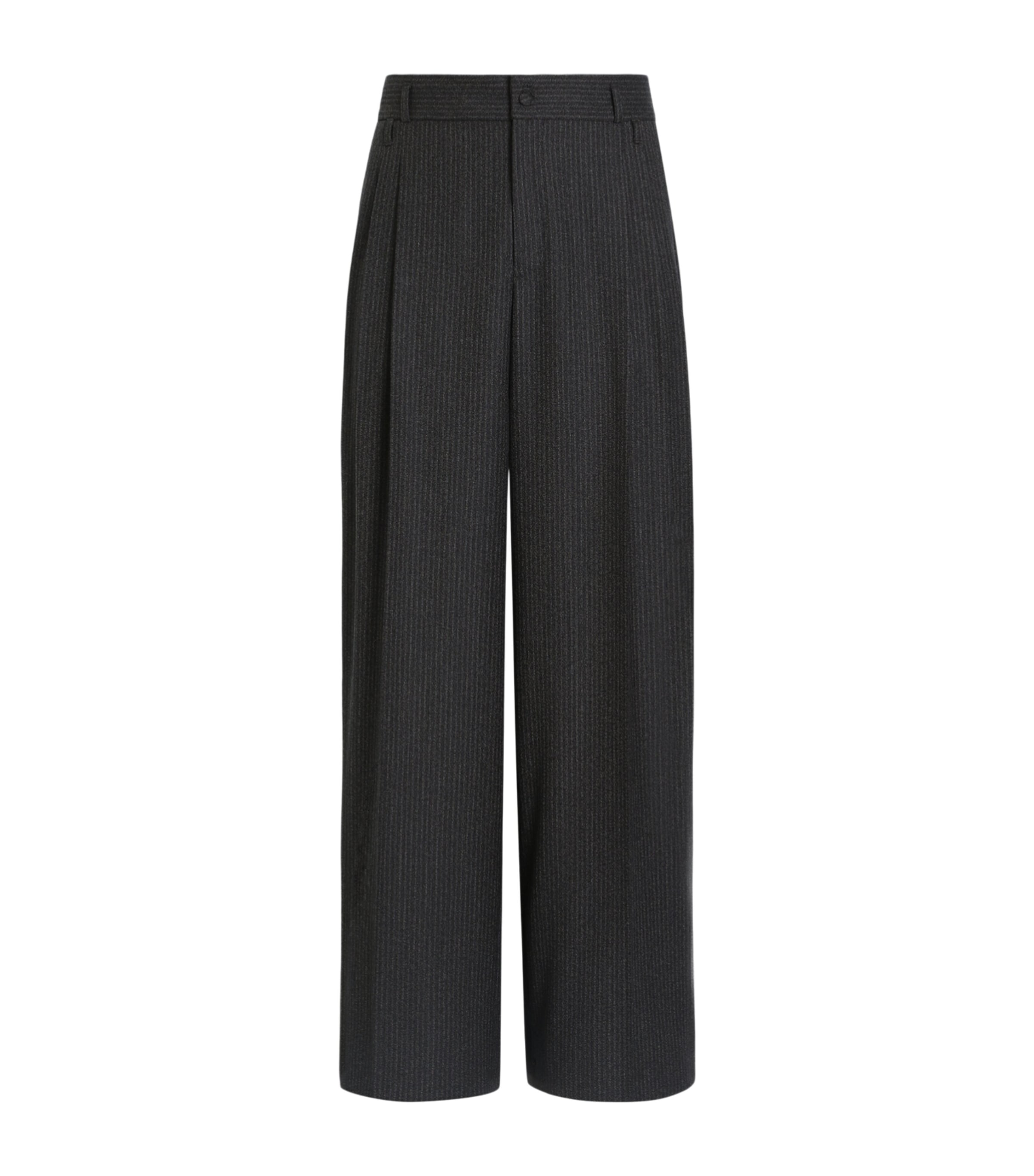 Dolce&Gabbana Mens Cotton Stripe Tailored Trousers Striped