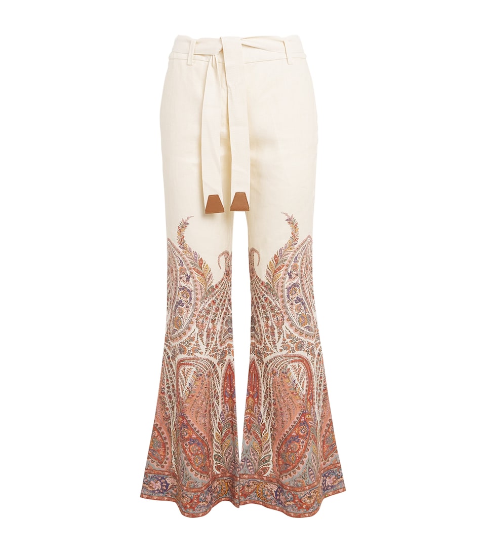 Ramie Paisley Rhiannon Trousers