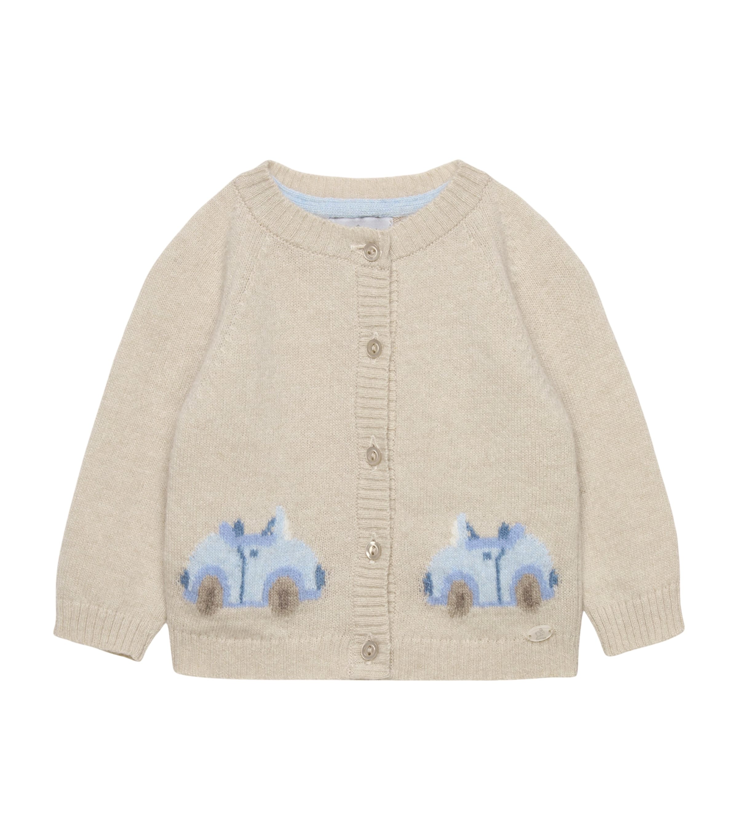Benji Car Cardigan (0-9 Months)