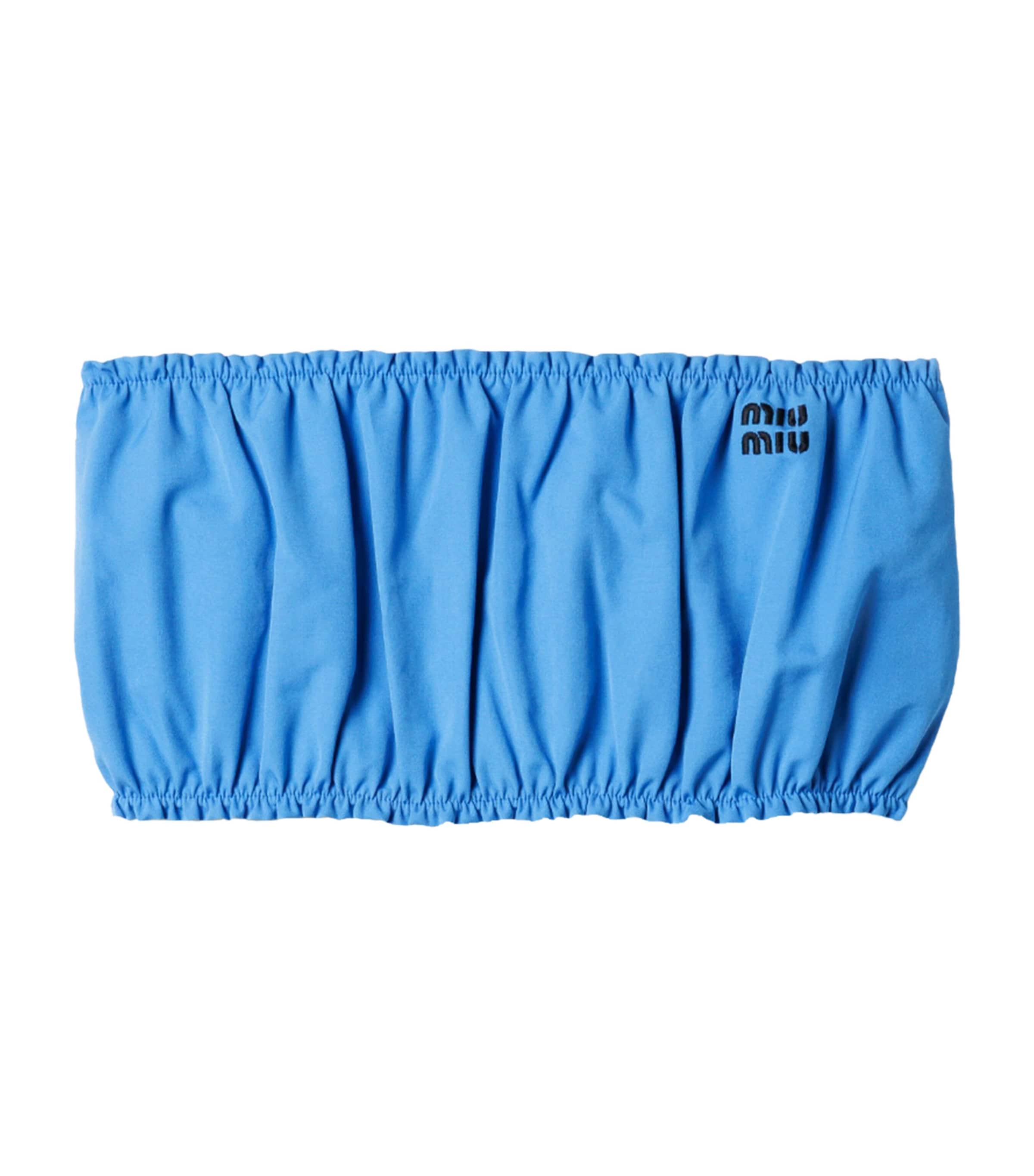 Cotton Poplin Bandeau Top