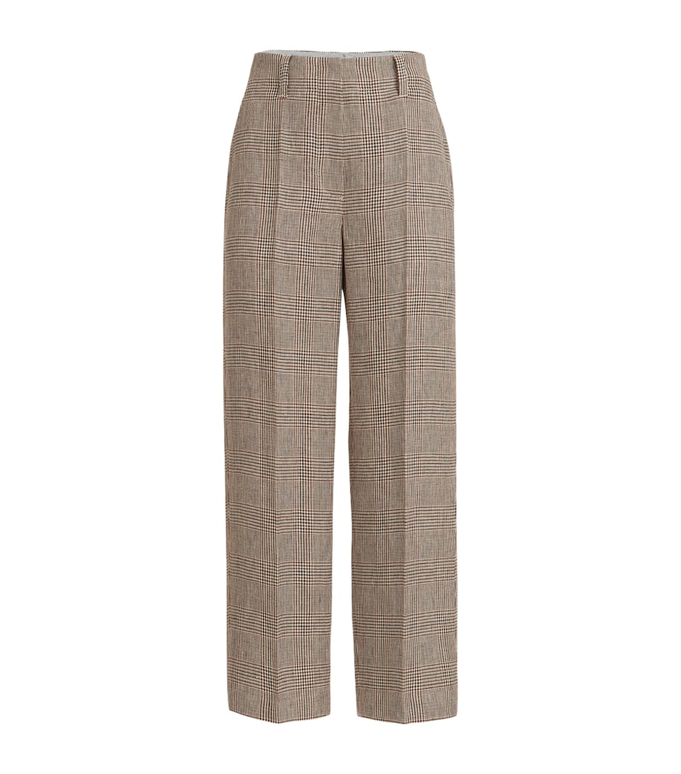 Linen Cigarette Trousers