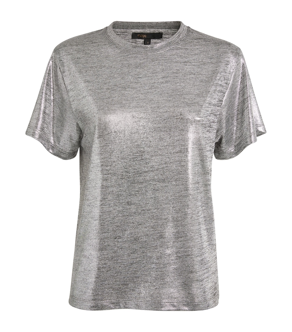 Metallic Silver T-Shirt